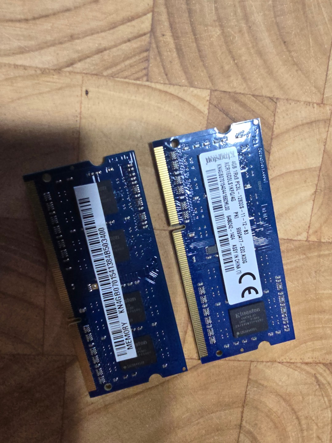 Kingston 4GB x 2 1600MHz PC3-12800 1.35V SODIMM DDR3L Memory 2x4gb