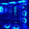 ON SALE! Sleek Black Fishtank RGB Gaming PC – GPU : 7600XT CPU : 7700
