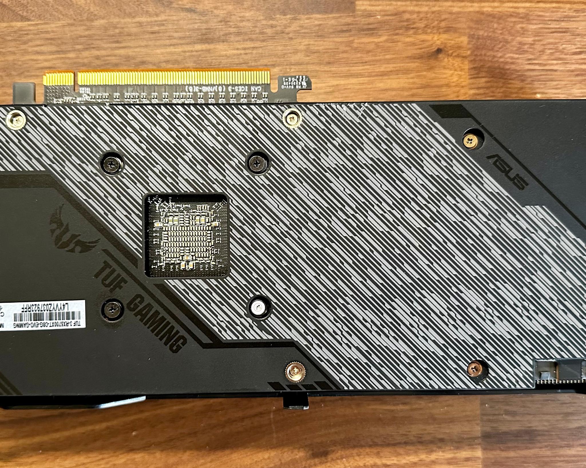 ASUS TUF Gaming X3 Radeon RX 5700 XT EVO OC Edition 8GB GDDR6 Graphics Card