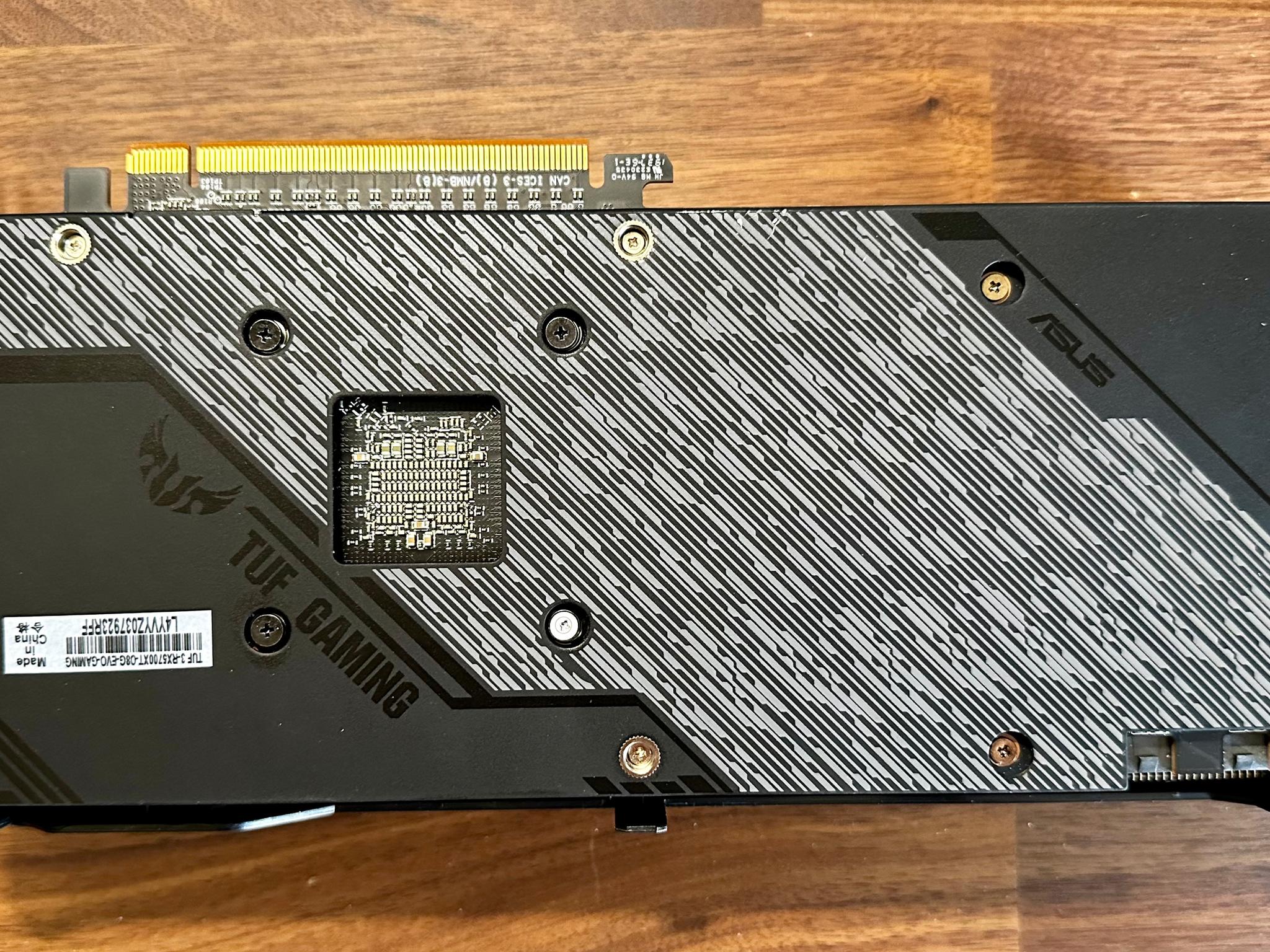 ASUS TUF Gaming X3 Radeon RX 5700 XT EVO OC Edition 8GB GDDR6 Graphics Card