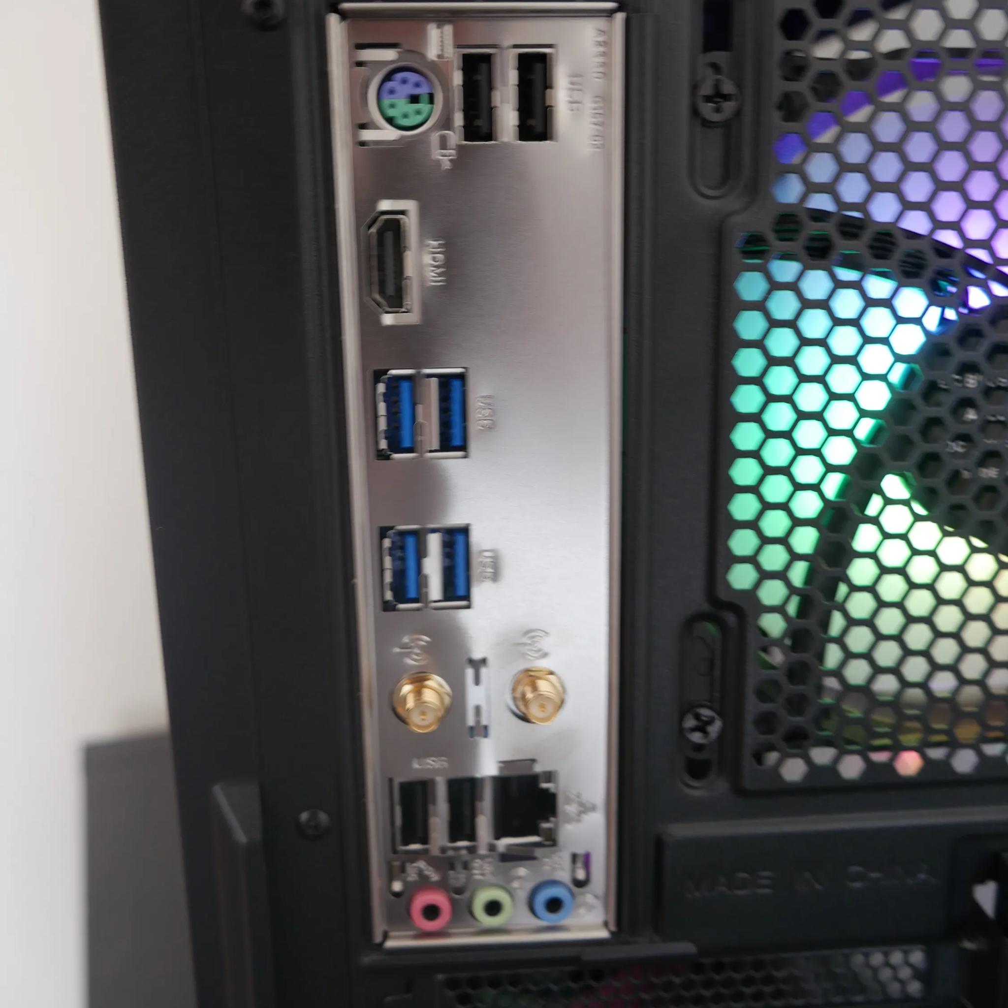 Gaming Computer PC Ryzen 5 5600G 16GB RAM 512GB NVMe SSD Vega 11 Graphics Windows 11 Pro WIFI/BT RGB