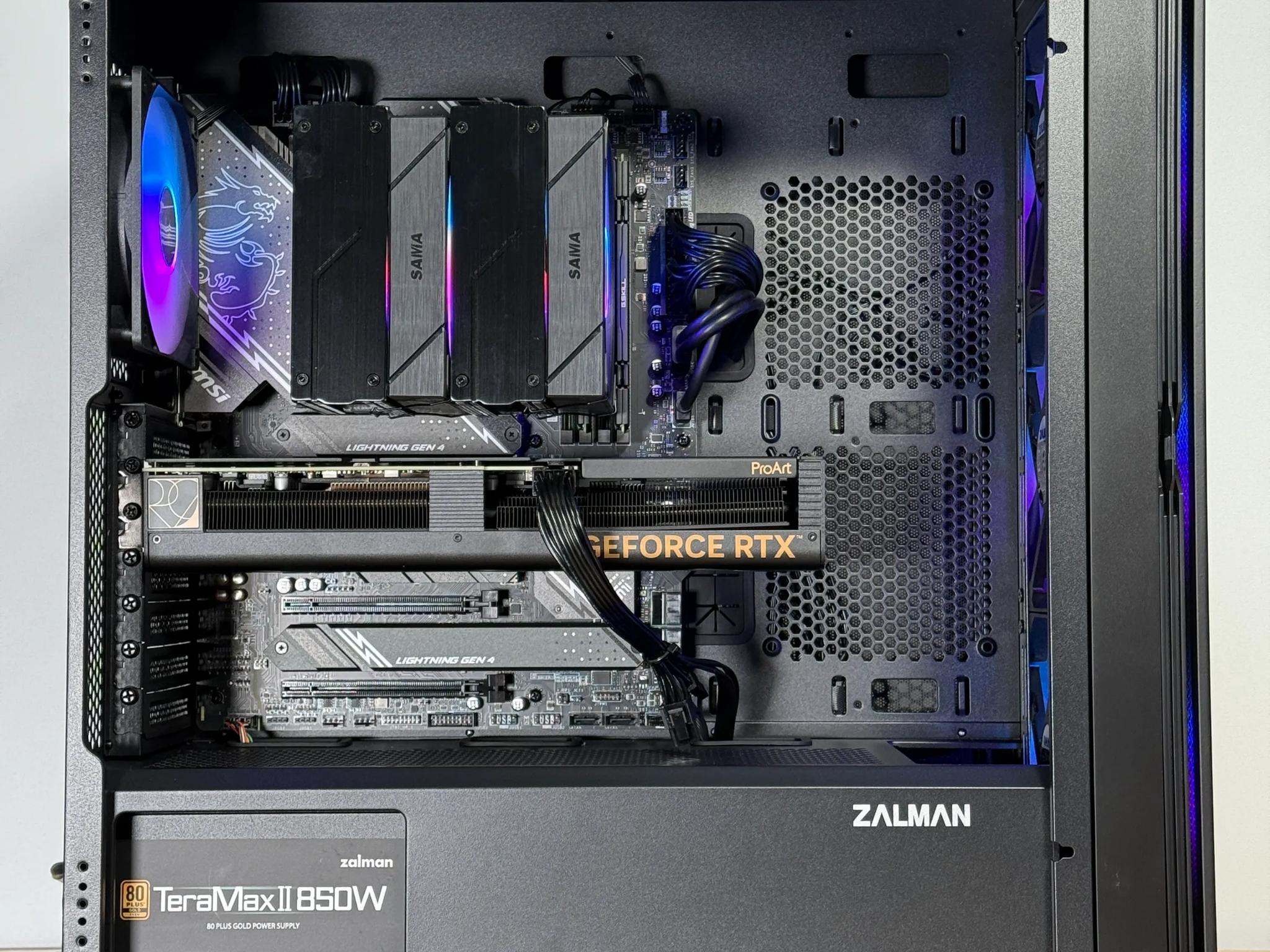 RTX 4070 Intel Core i7 12700k Gaming PC
