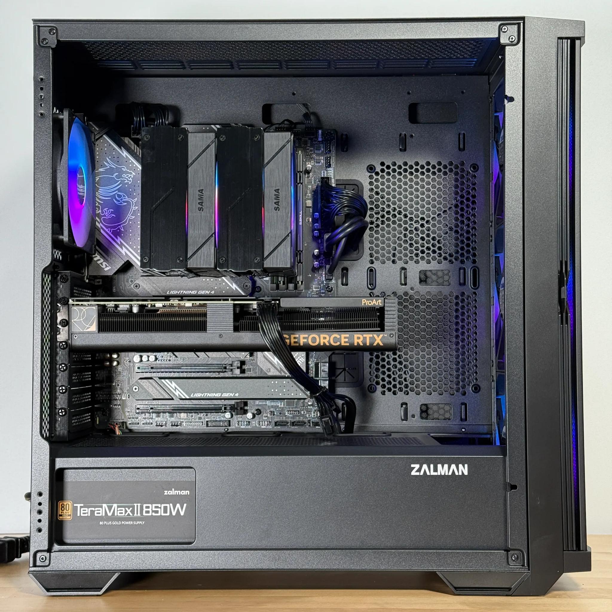 RTX 4070 Intel Core i7 12700k Gaming PC