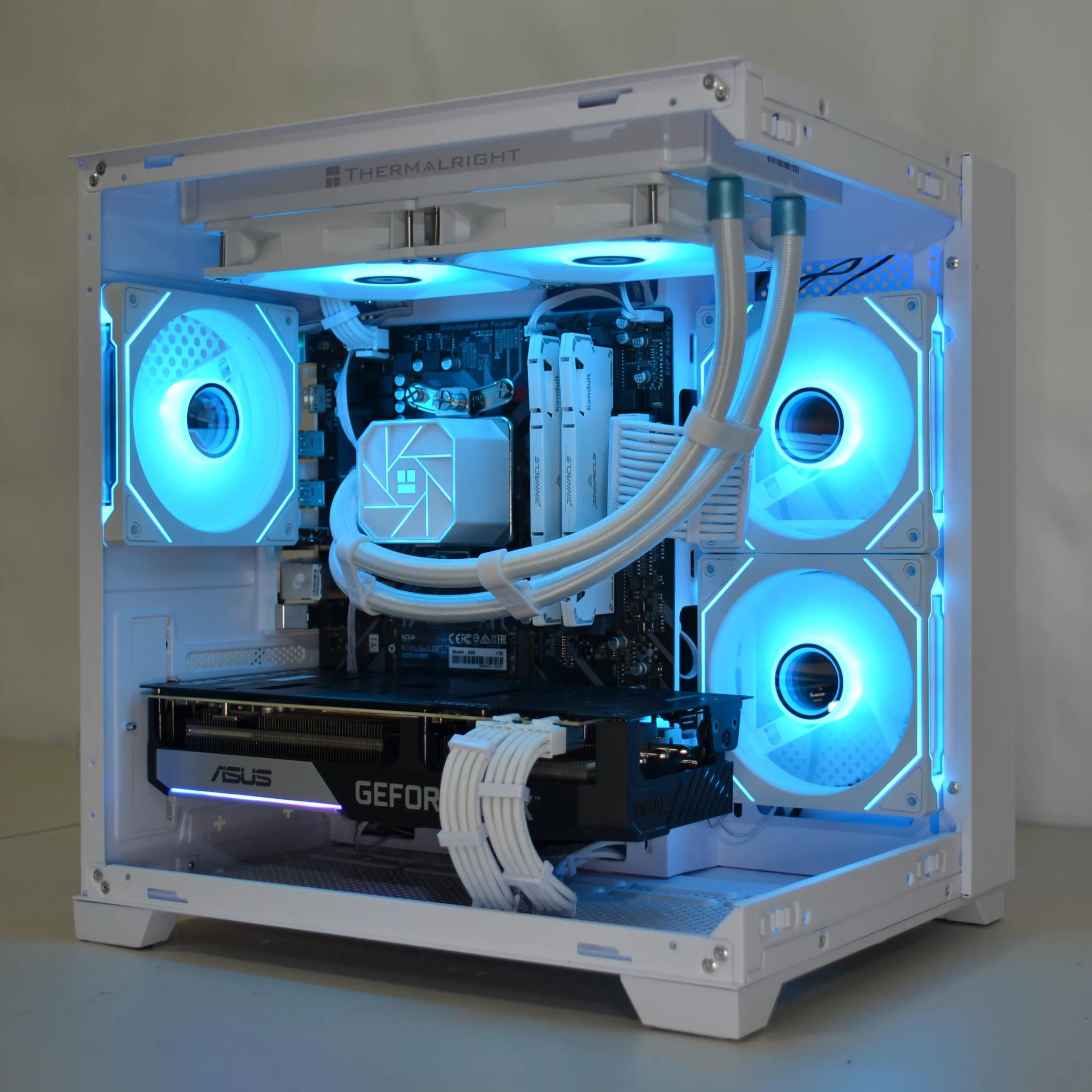 ⚪White Out V2⚪ - RTX 3070 | Ryzen 5 5600g | 32gb RAM | 1tb NVMe | Windows 11 FULLY activated