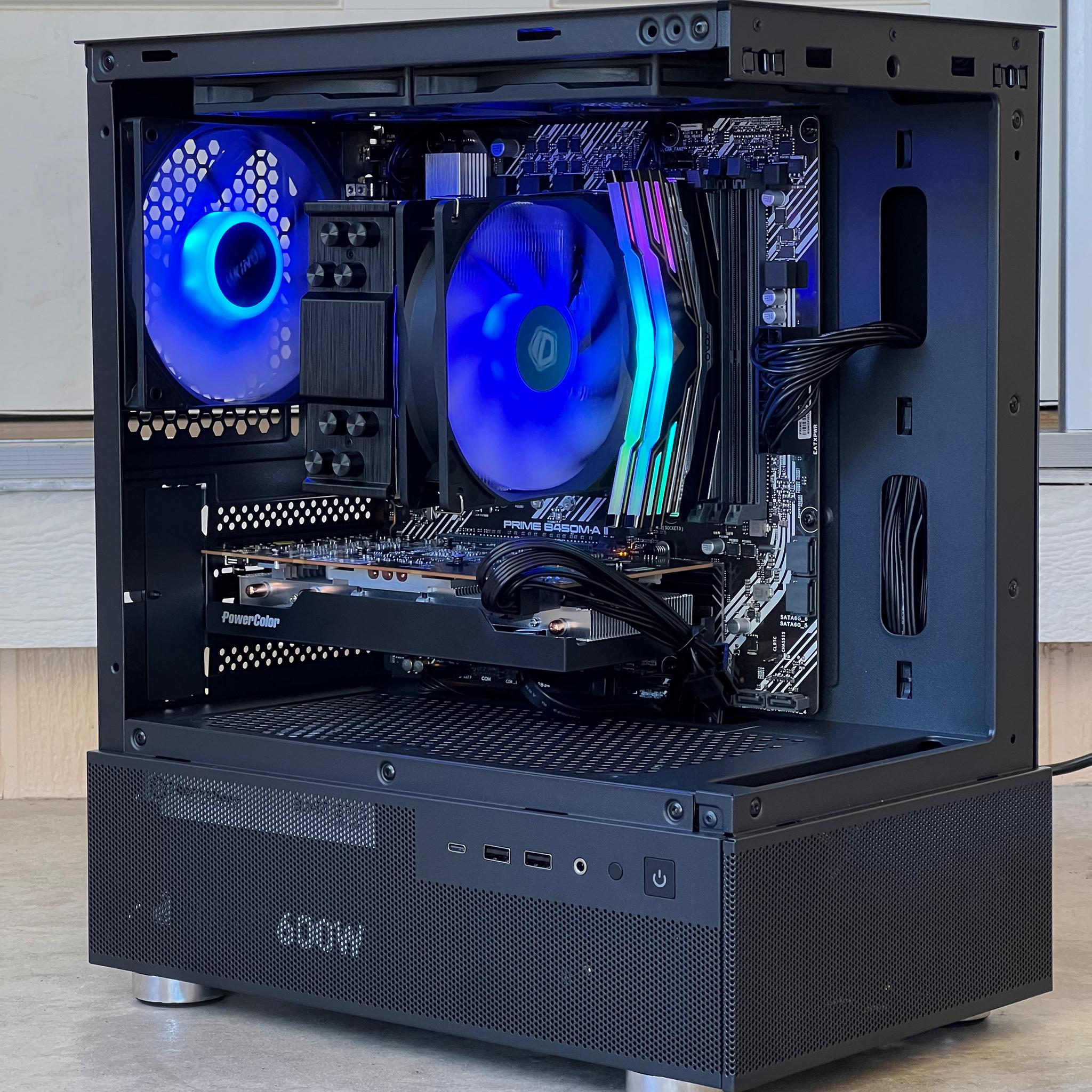 gaming pc | Rx 6600 | Ryzen 5 5500 | 16GB 3000mhz | 512gb ssd | windows 10