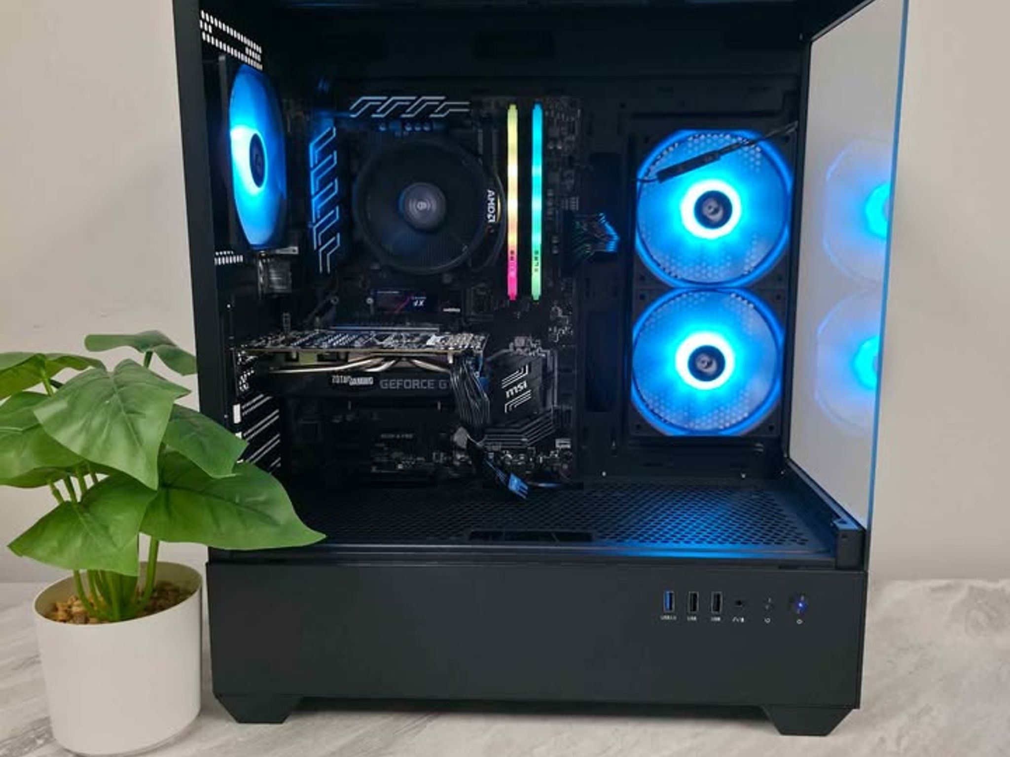 BCPC | 1080p Budget Gaming PC Computer (Ryzen 5 2600, GTX 1660 Super, 32GB DDR4)