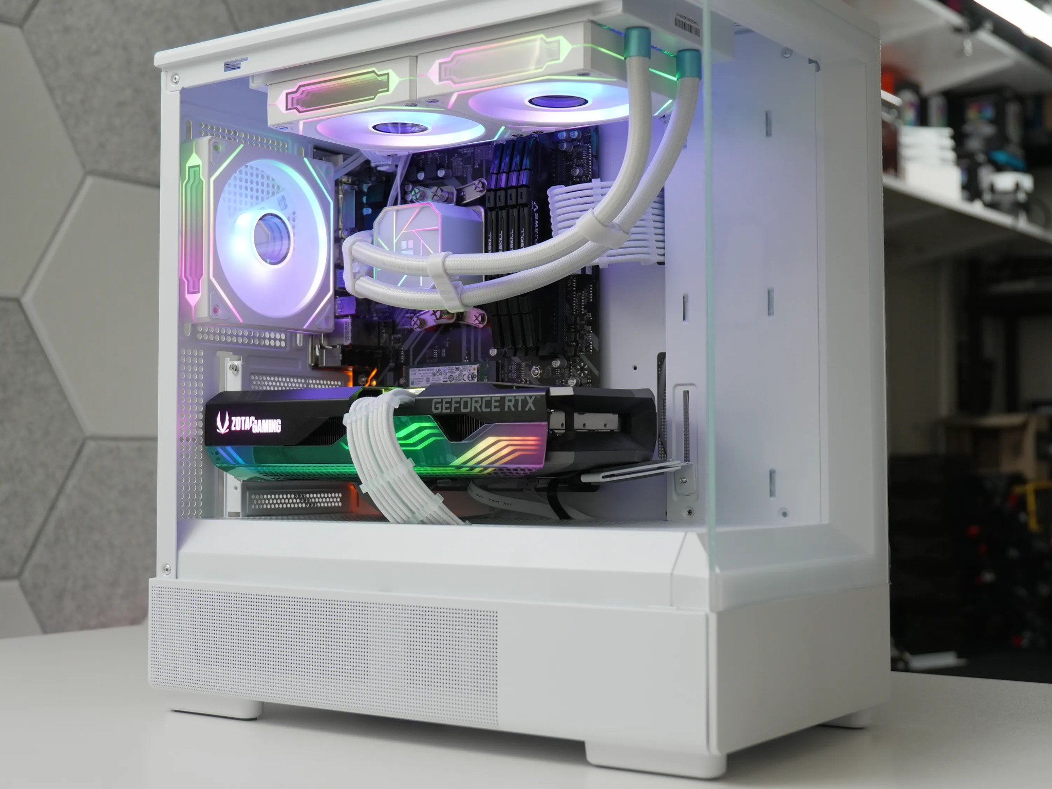 Water Cooled Gaming PC | Ryzen 5 5600x | RTX 3070 | 32GB RAM | WIN 11 | WIFI |
