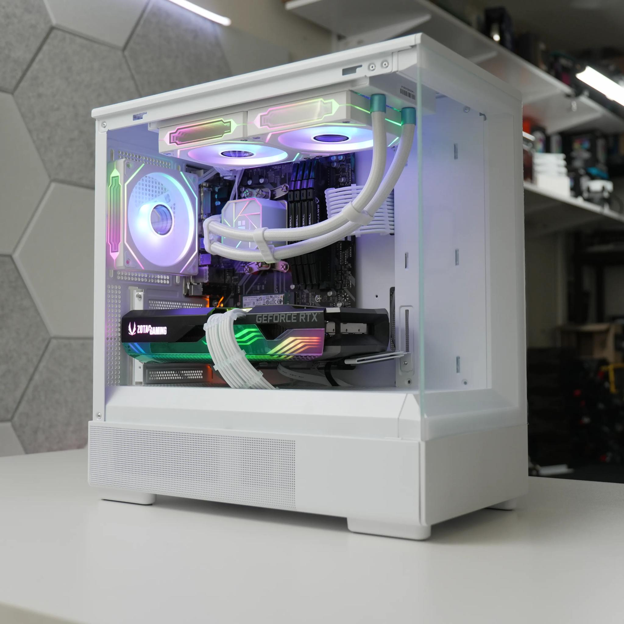 Water Cooled Gaming PC | Ryzen 5 5600x | RTX 3070 | 32GB RAM | WIN 11 | WIFI |