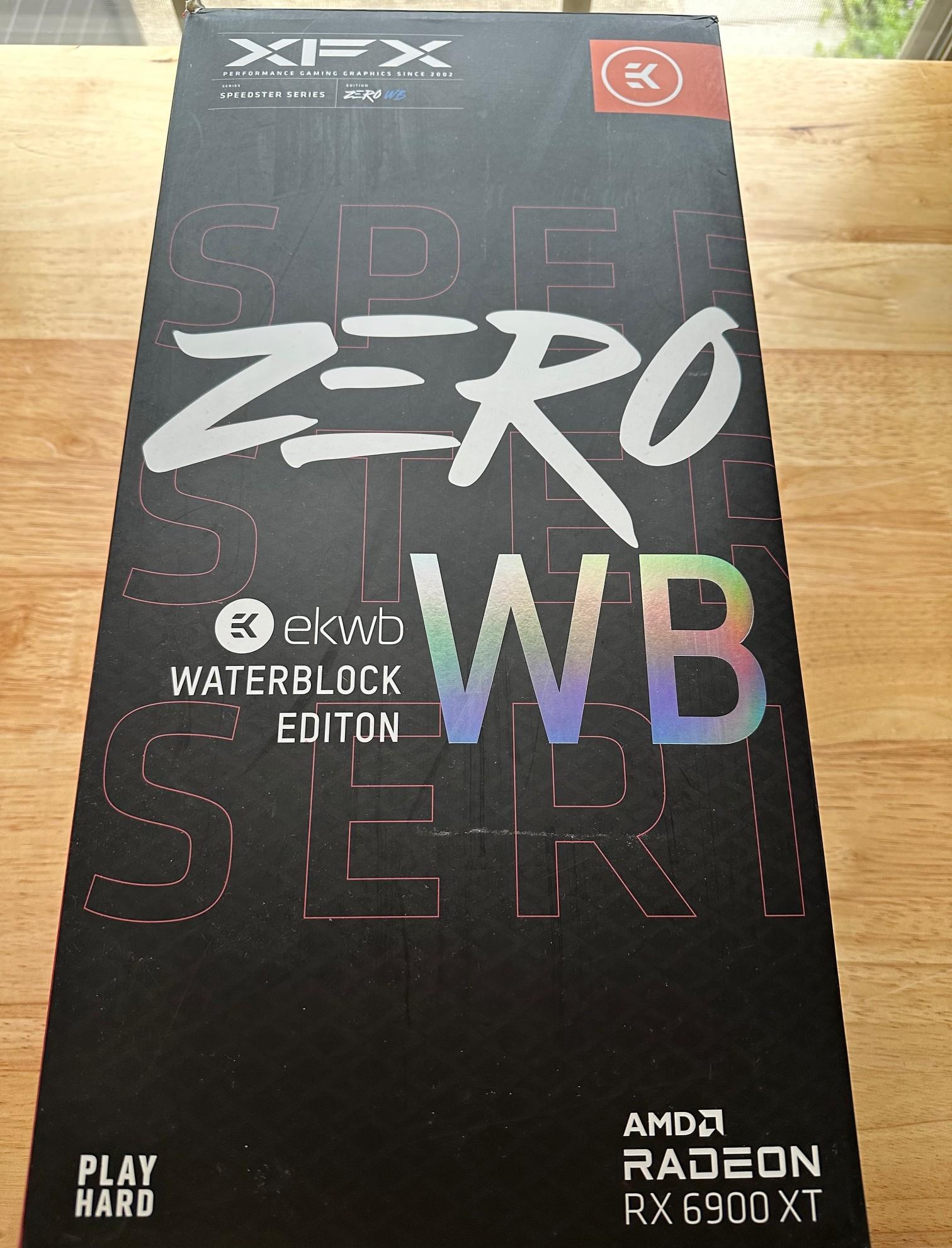 XFX Speedster ZERO Radeon RX 6900XT RGB EKWB
