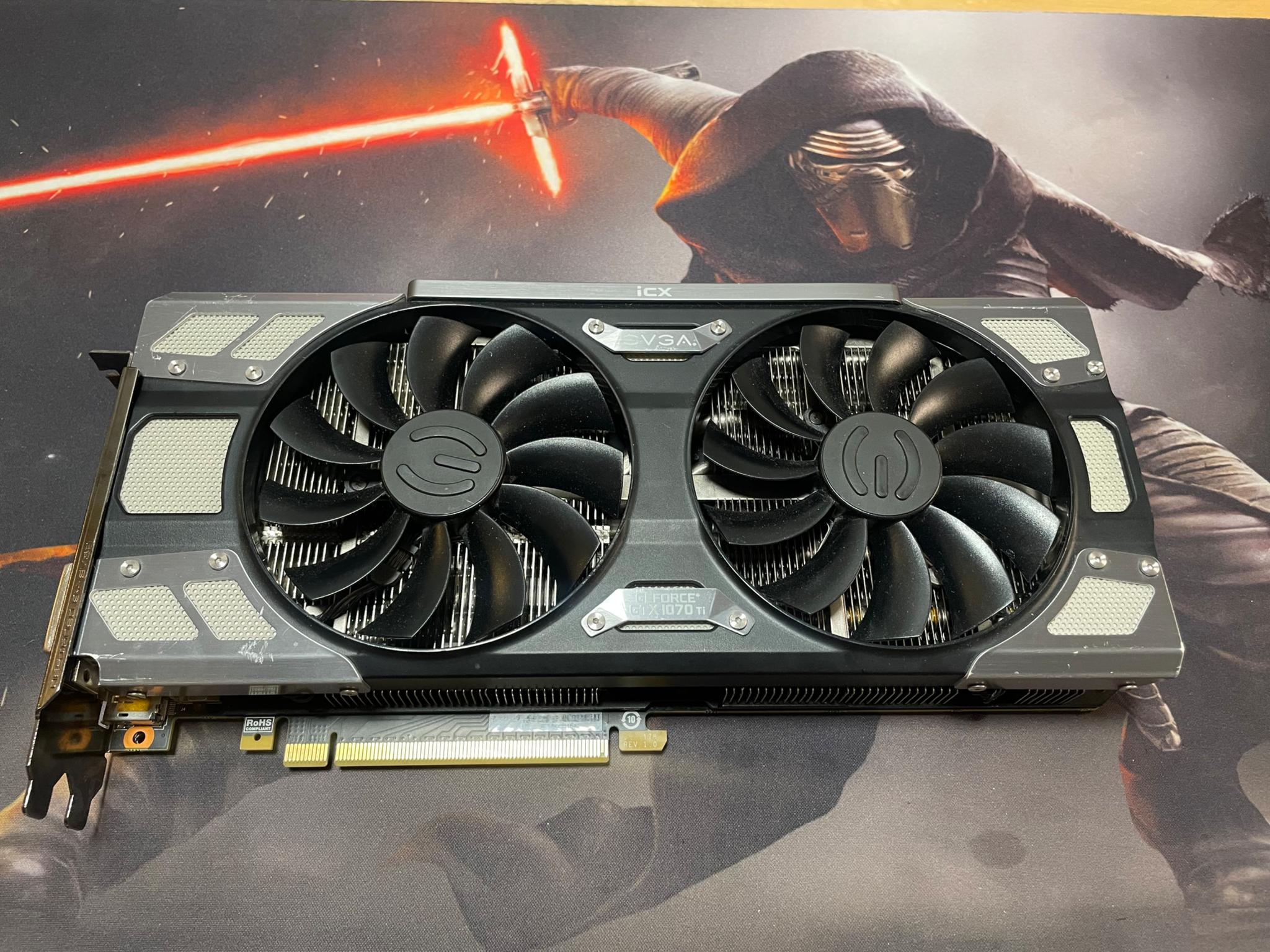 EVGA GeForce GTX 1070 Ti FTW2 GAMING, 08G-P4-6775-KR, 8GB GDDR5