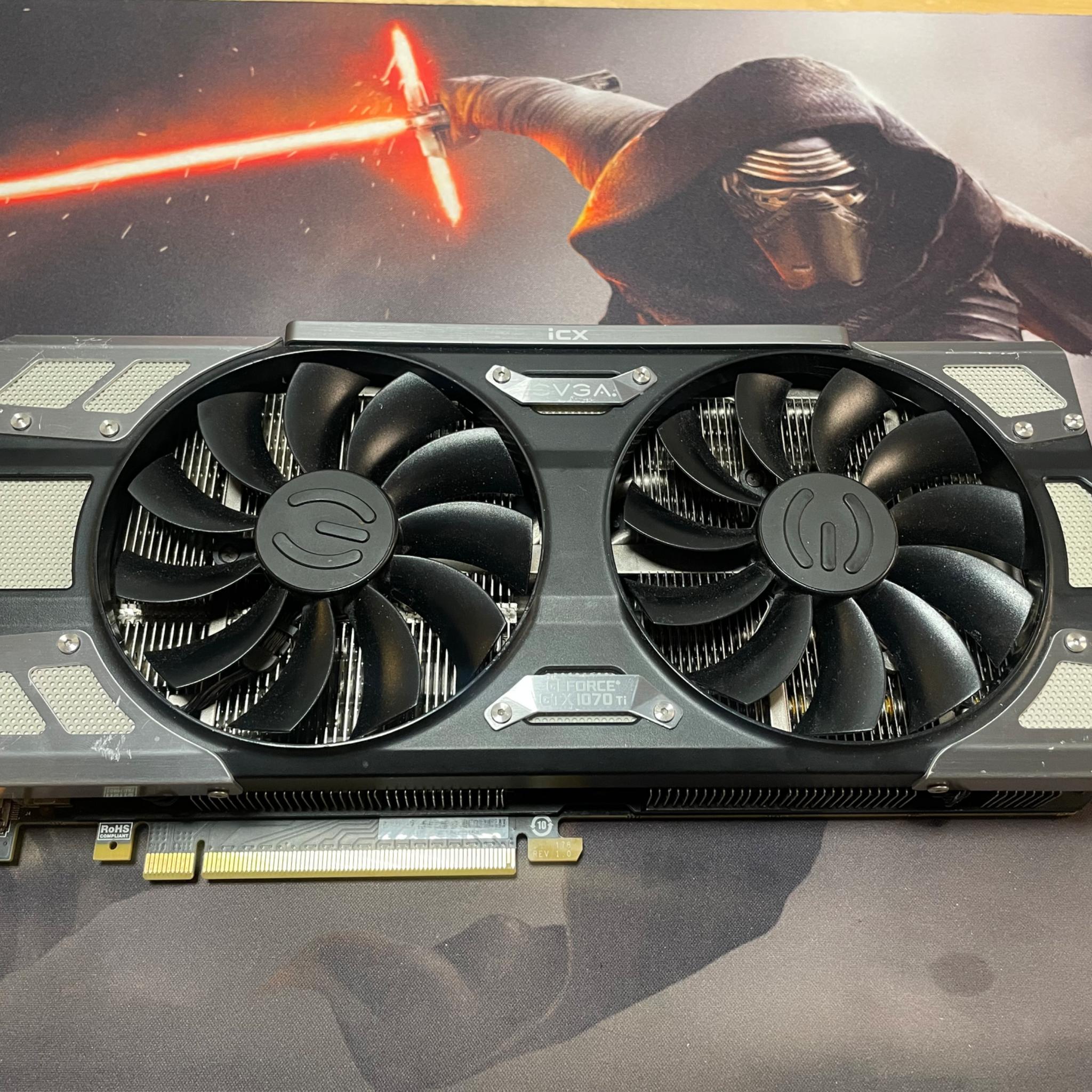 EVGA GeForce GTX 1070 Ti FTW2 GAMING, 08G-P4-6775-KR, 8GB GDDR5
