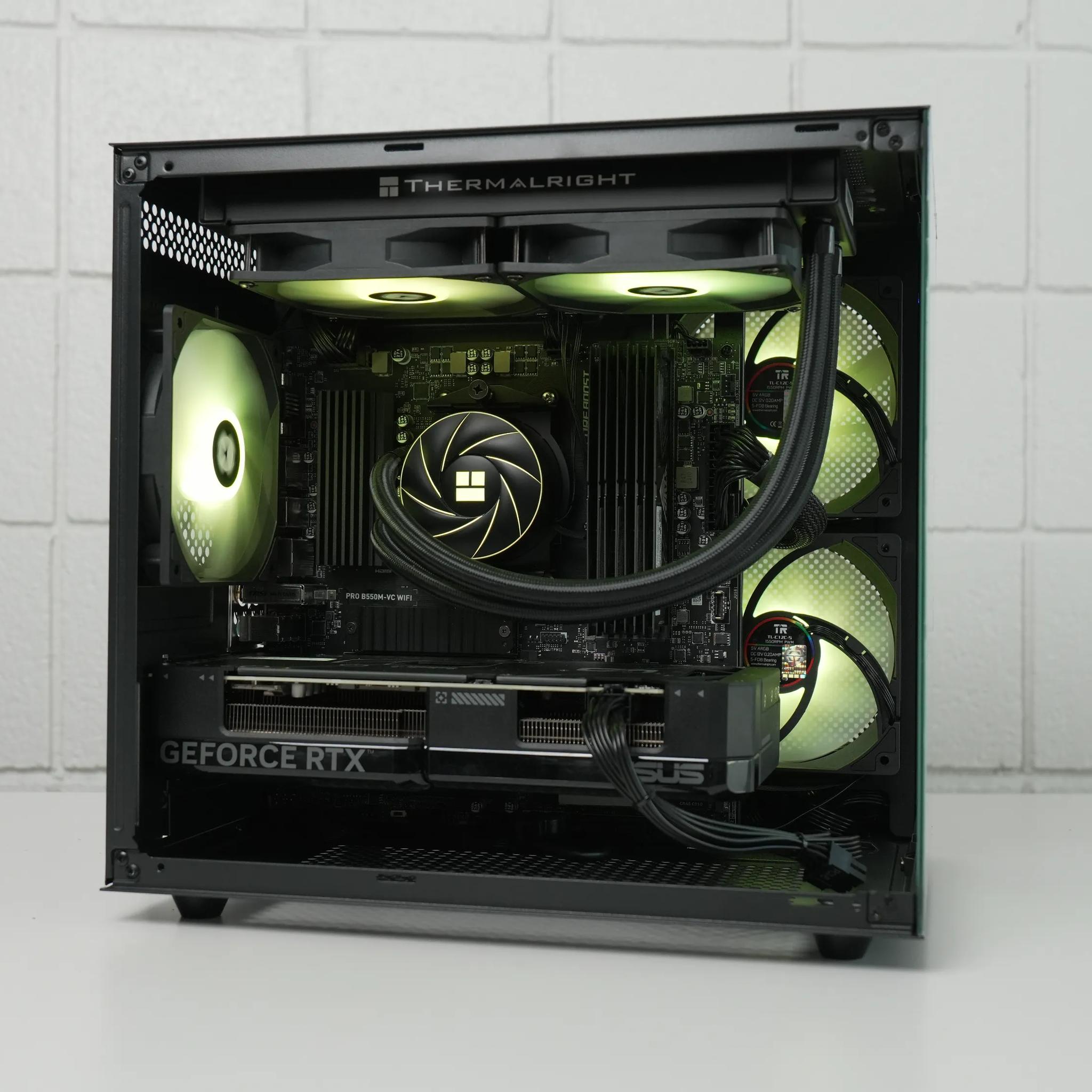 🏷️ 💸 FLASH SALE | RTX 4070 | RYZEN 7 3700X | 32GB RAM | 1TB SSD | WiFi +BT | Windows 11 Gaming PC