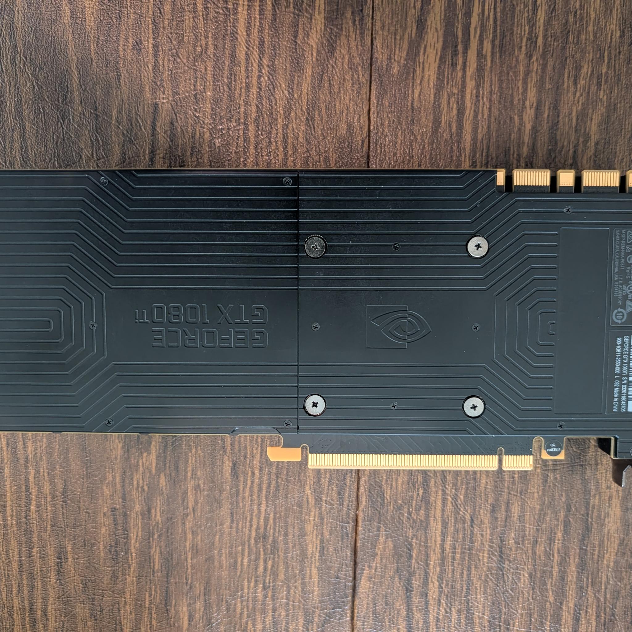NVIDIA GeForce GTX 1080 Ti Founders Edition 11GB GDDR5X