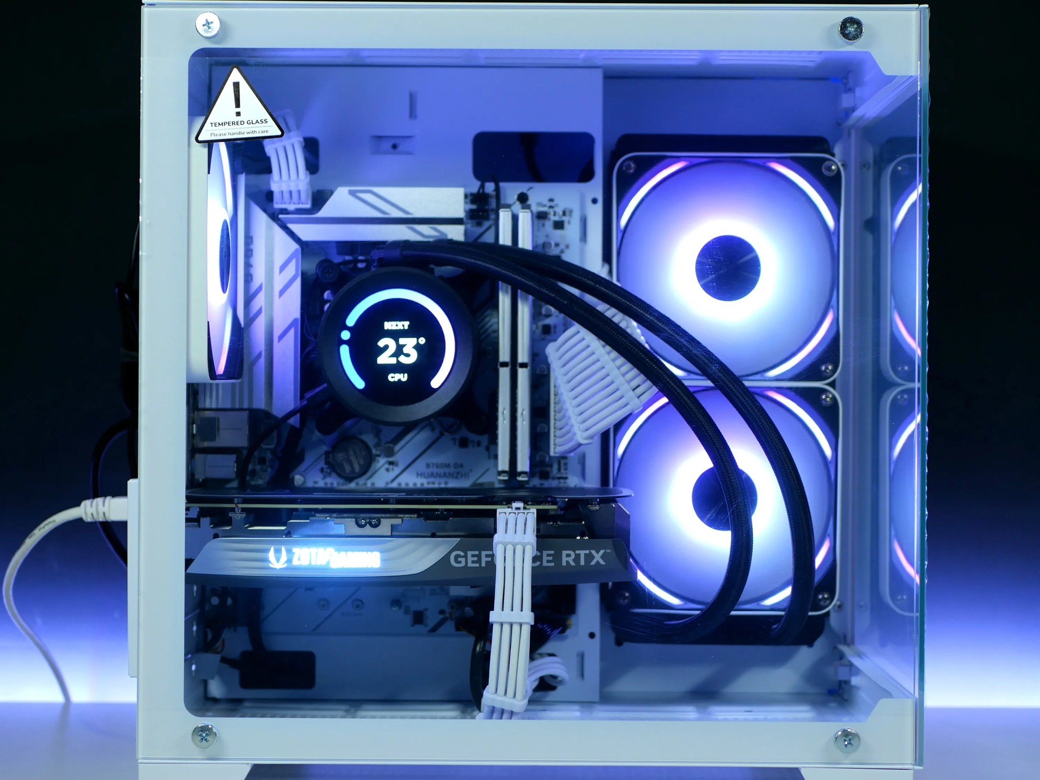 🧊 I5 12600KF, RTX 4060 Ti, 32gb Ram, 1TB Gen 4.0 nvme White gaming PC