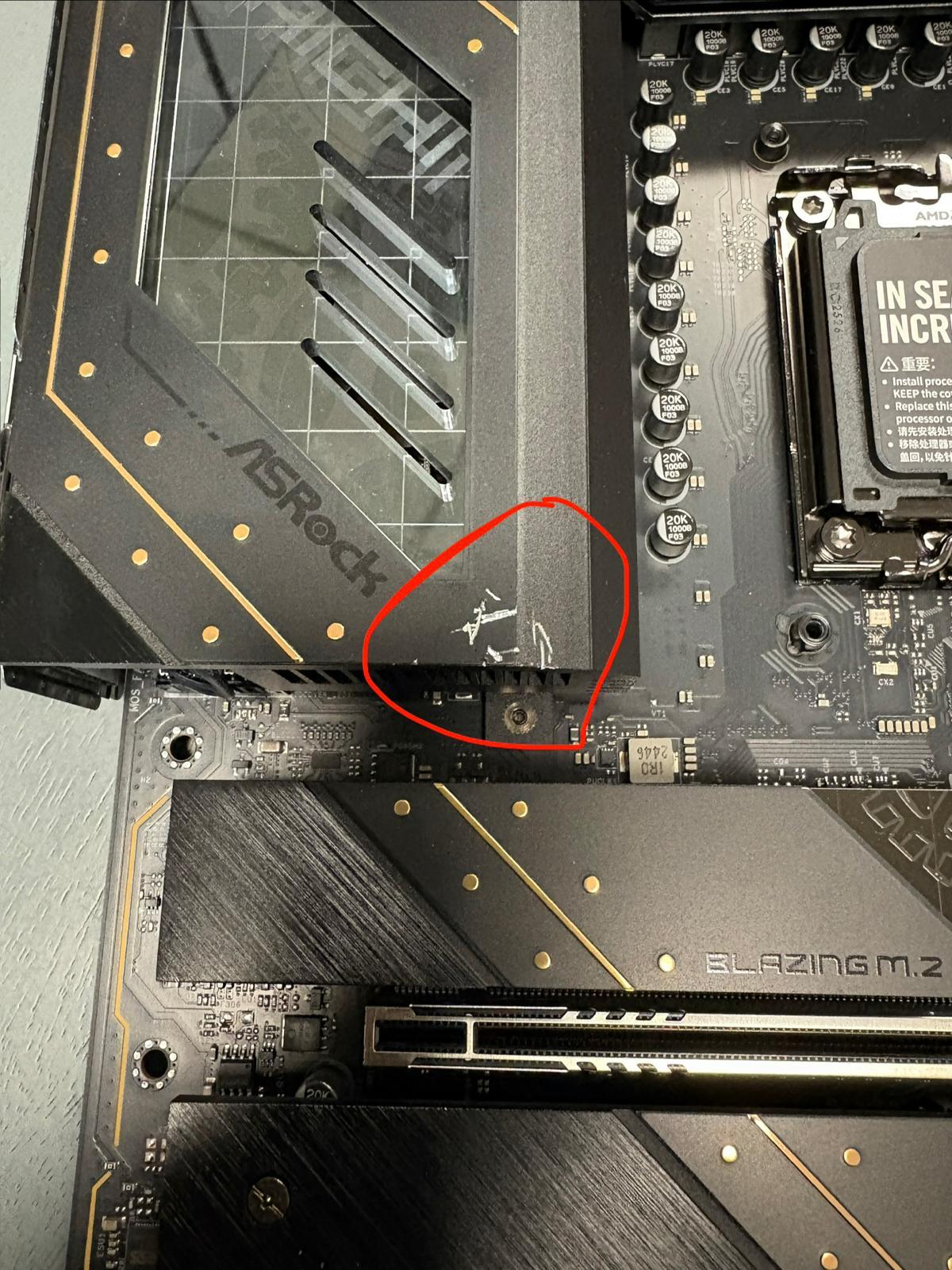 USED & FUNCTION GOOD - ASRock X870E Taichi Wifi
