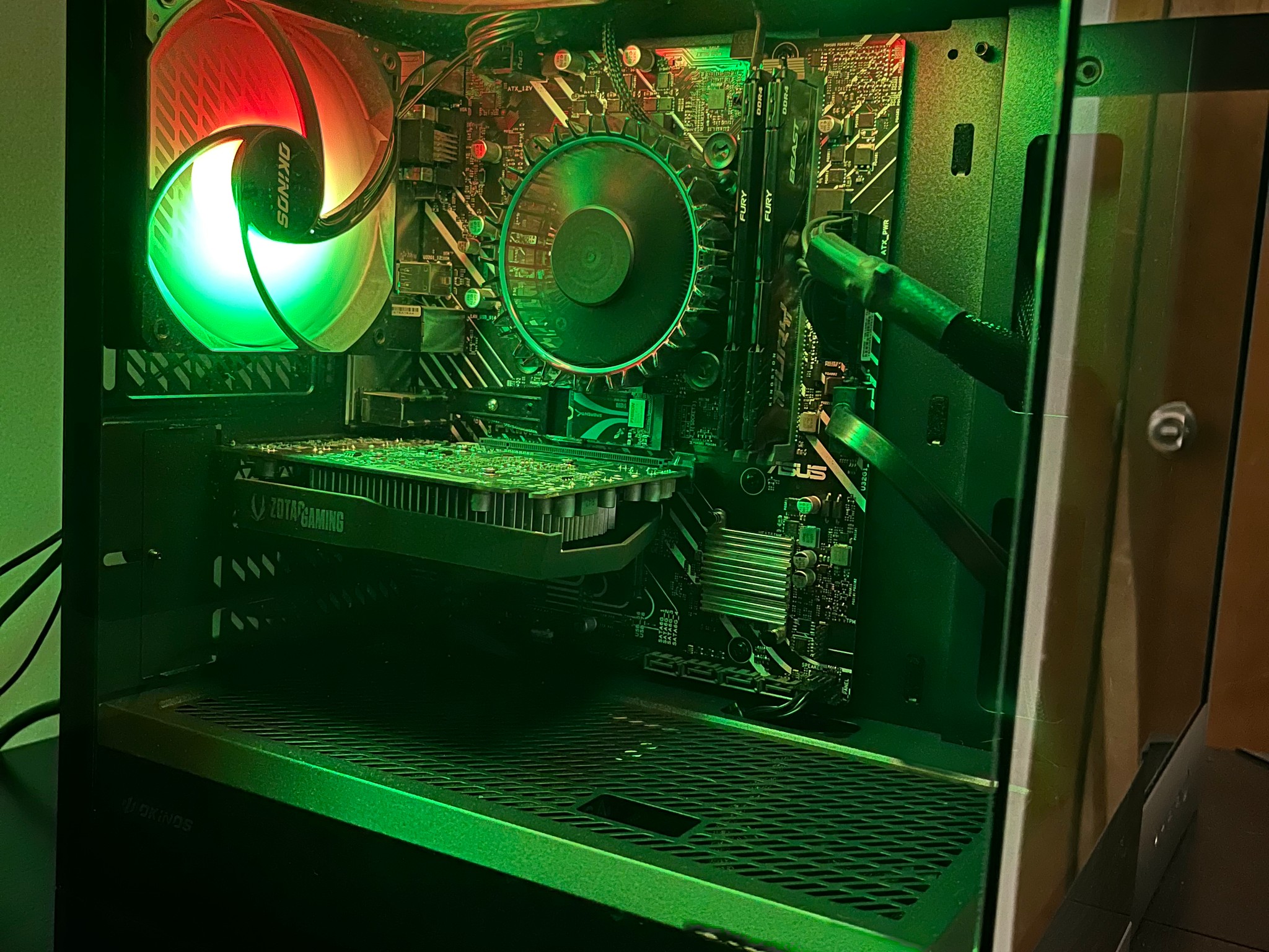 GeForce RTX 3050 Custom Gaming PC - Core i3-12100F, 16GB RAM