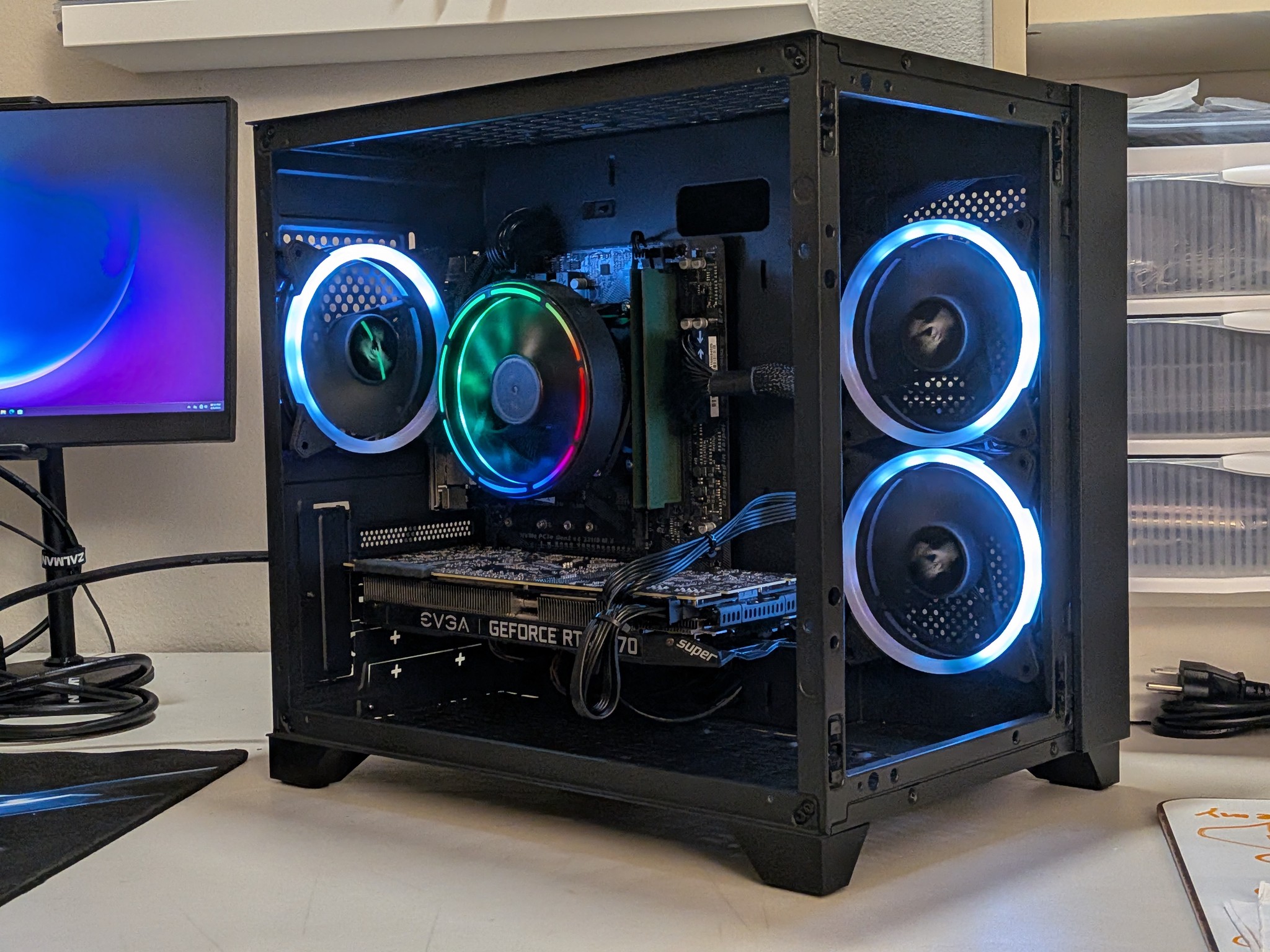 ⚡ Flash Sale! Gaming PC | GeForce RTX 2070 Super | Ryzen 4100 | 16GB RAM | 512GB SSD | WIFI | WIN 11