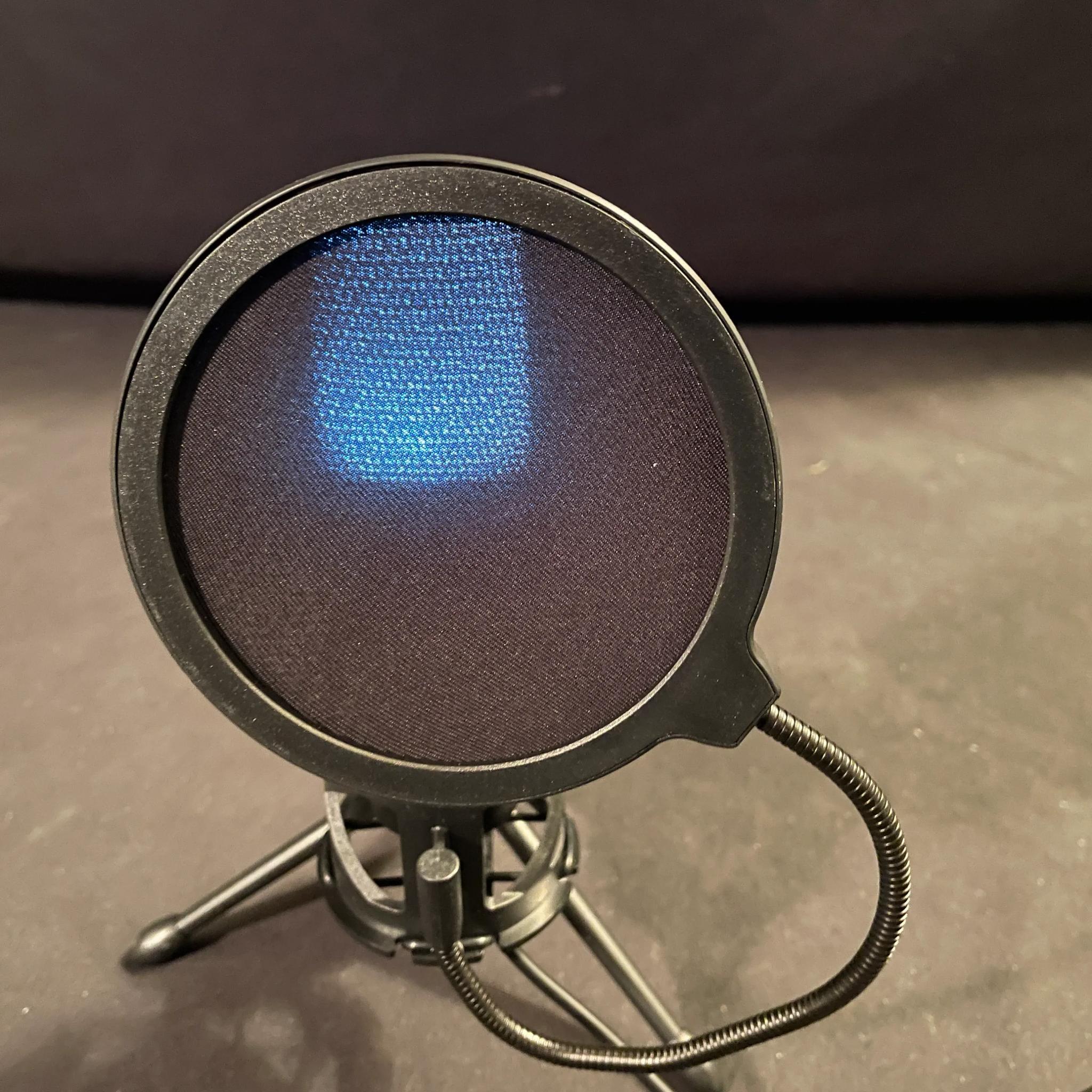 Gaming RGB Mic With Pop Filter