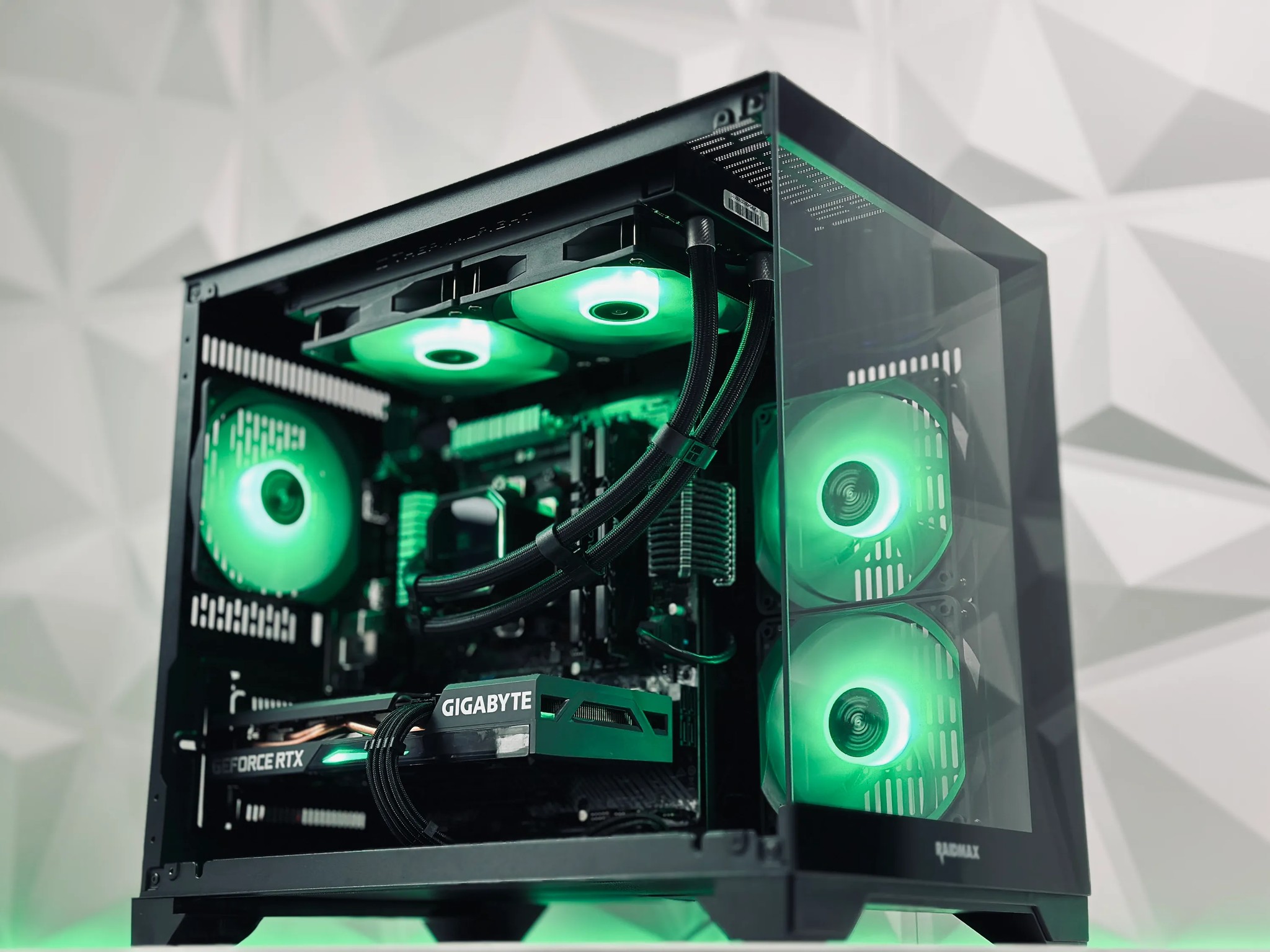 🫧📍Liquid Cooled Gaming PC↔️Nvidia RTX 3060 12GB↔️AMD Ryzen 5 5500 6 core↔️16GB DDR4 ↔️ 500GB SSD