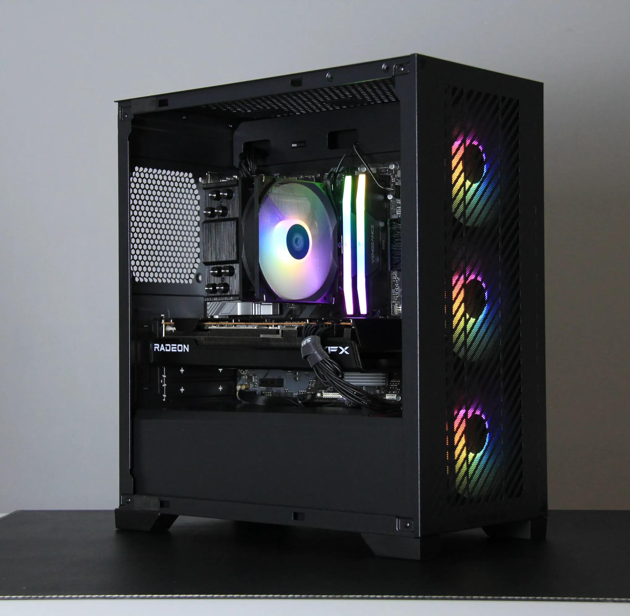 Powerhouse Ryzen 5 9600X + RX 7700 XT Gaming PC – Brand New, Ready to Game!