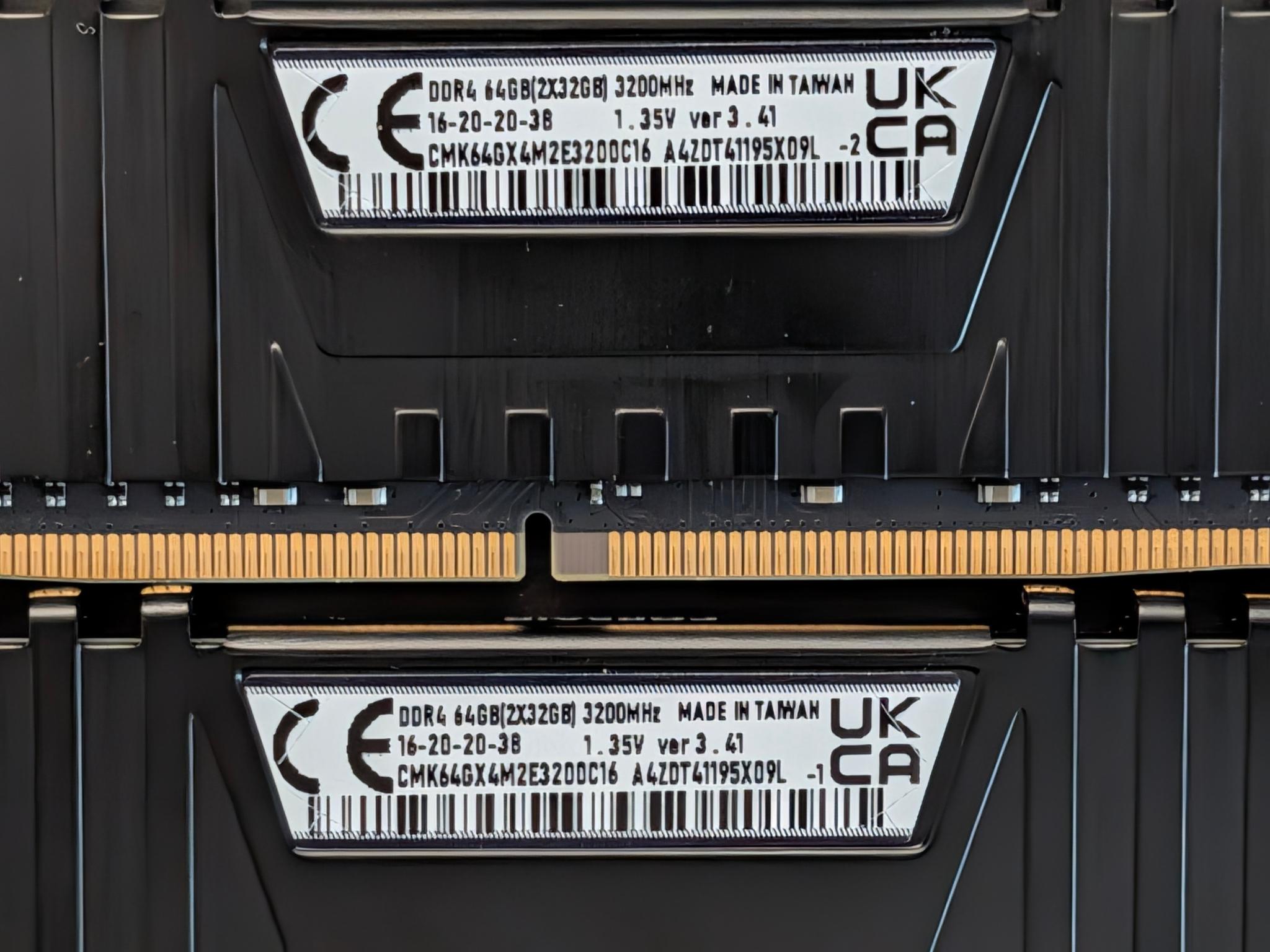 Corsair Vengeance LPX 64GB (2 x 32GB) DDR4-3200 - Image 3