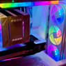Gaming PC: Ryzen 5, RTX 3070, 1TB, 32GB, B550M, WiFi 6, NZXT H5 Flow RGB, White Build