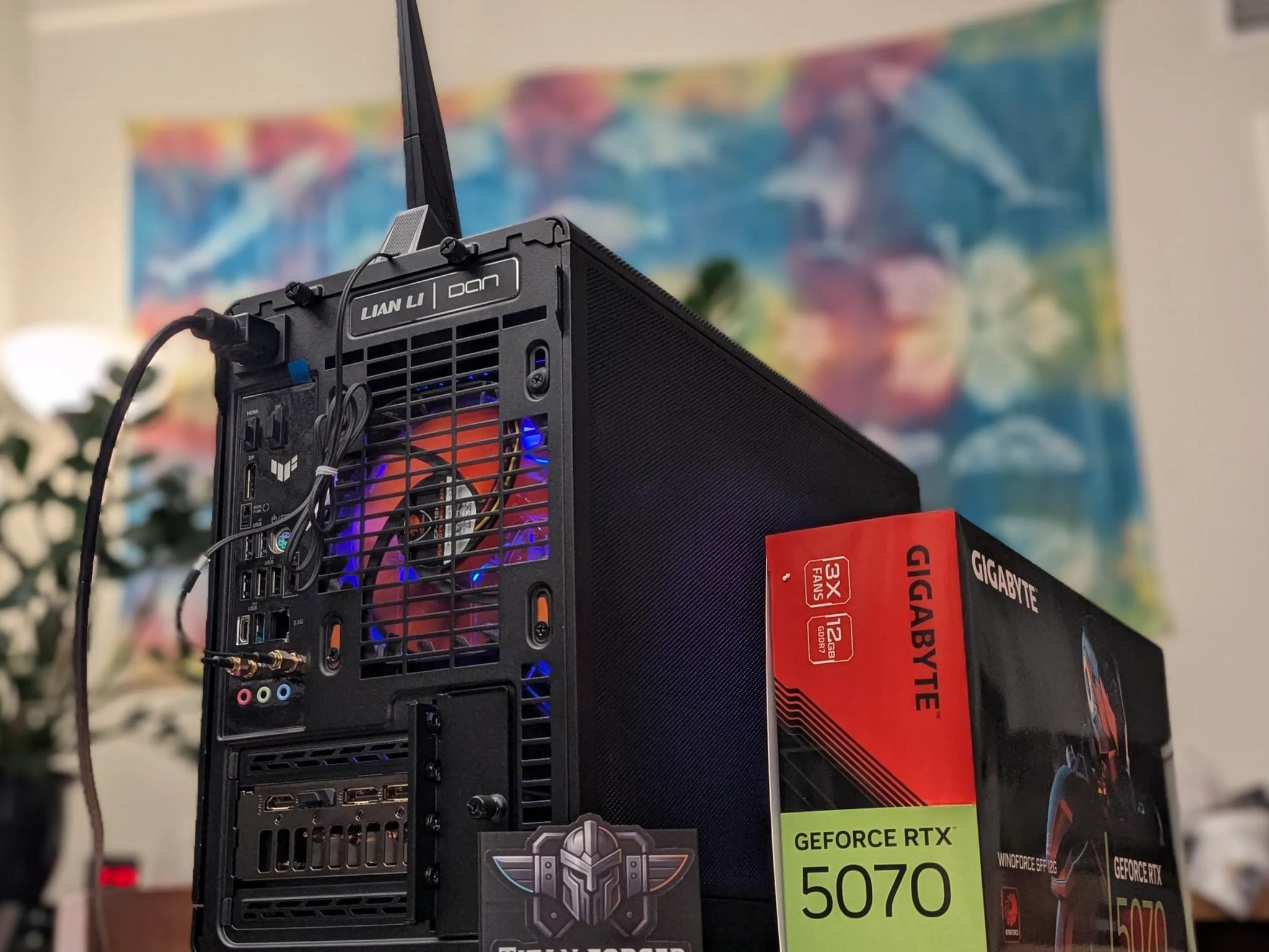 🌾 Grain | 5070 | 9600X– Compact Gaming Beast | 32GB DDR5
