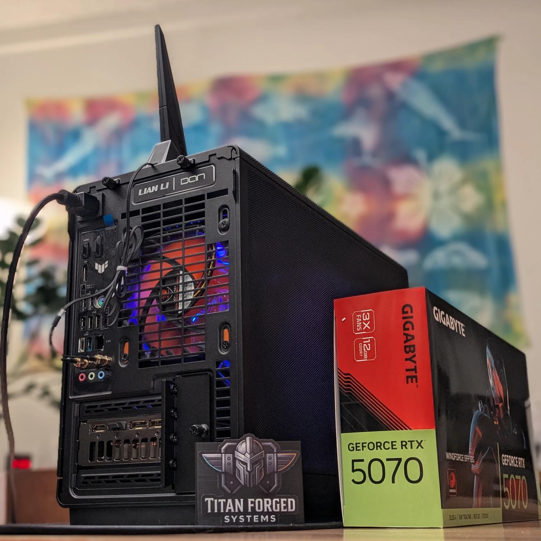 🌾 Grain | 5070 | 9600X– Compact Gaming Beast | 32GB DDR5