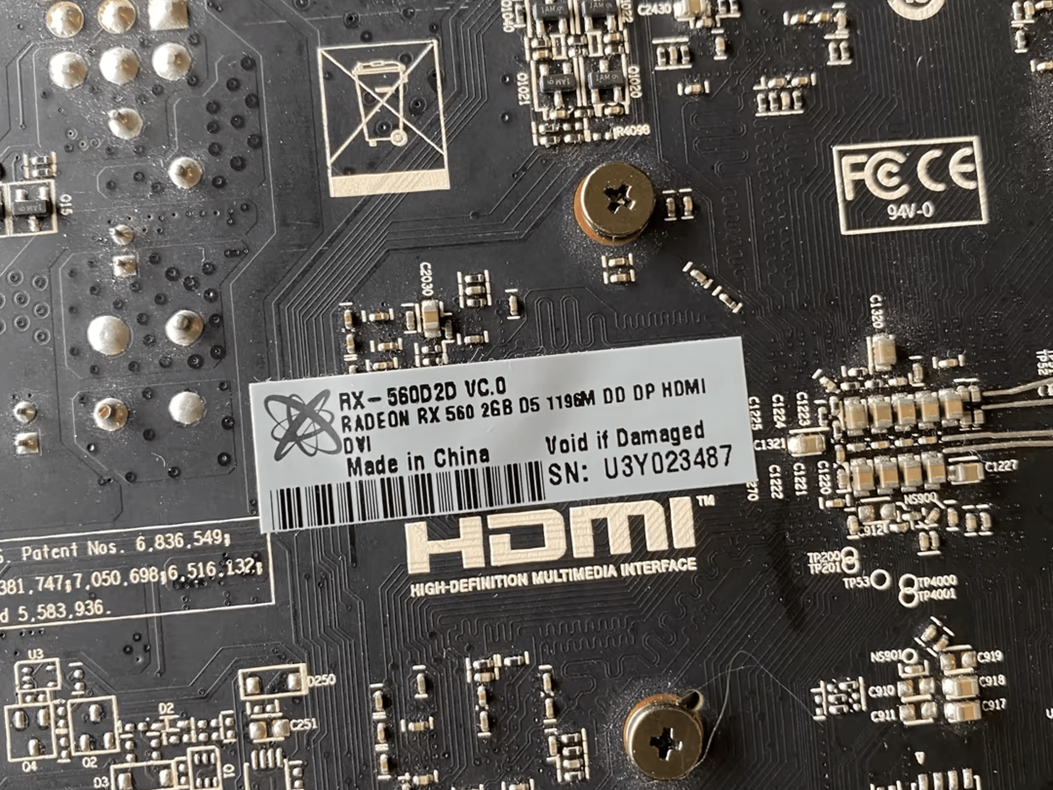 XFX Radeon RX 560 2GB