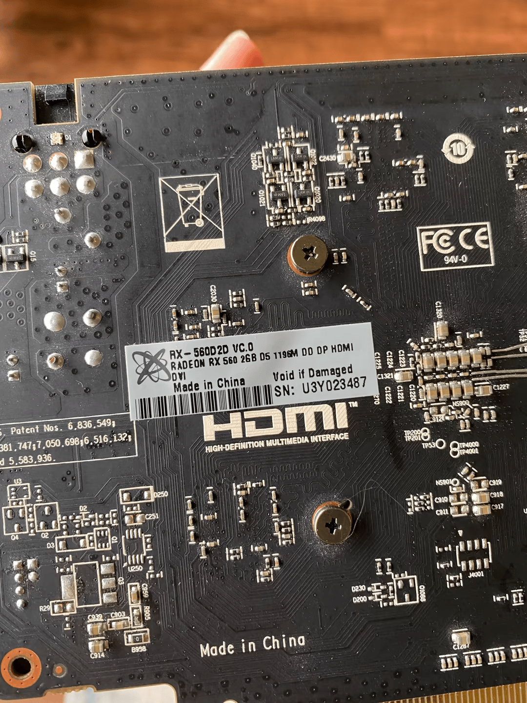 XFX Radeon RX 560 2GB