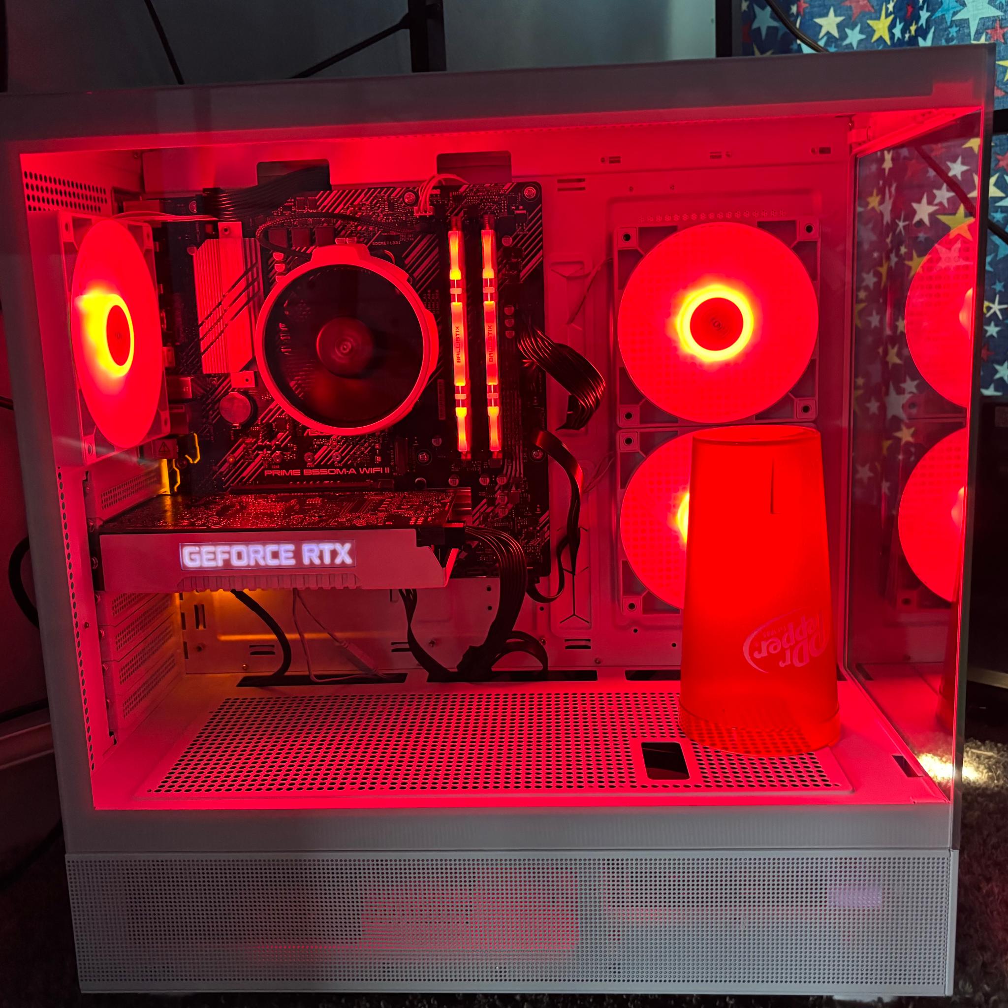 White and Black Panda Budget King PC | RTX2060 | R5 5500 | 16GB DDR4 | 1TB HDD+128GB SSD