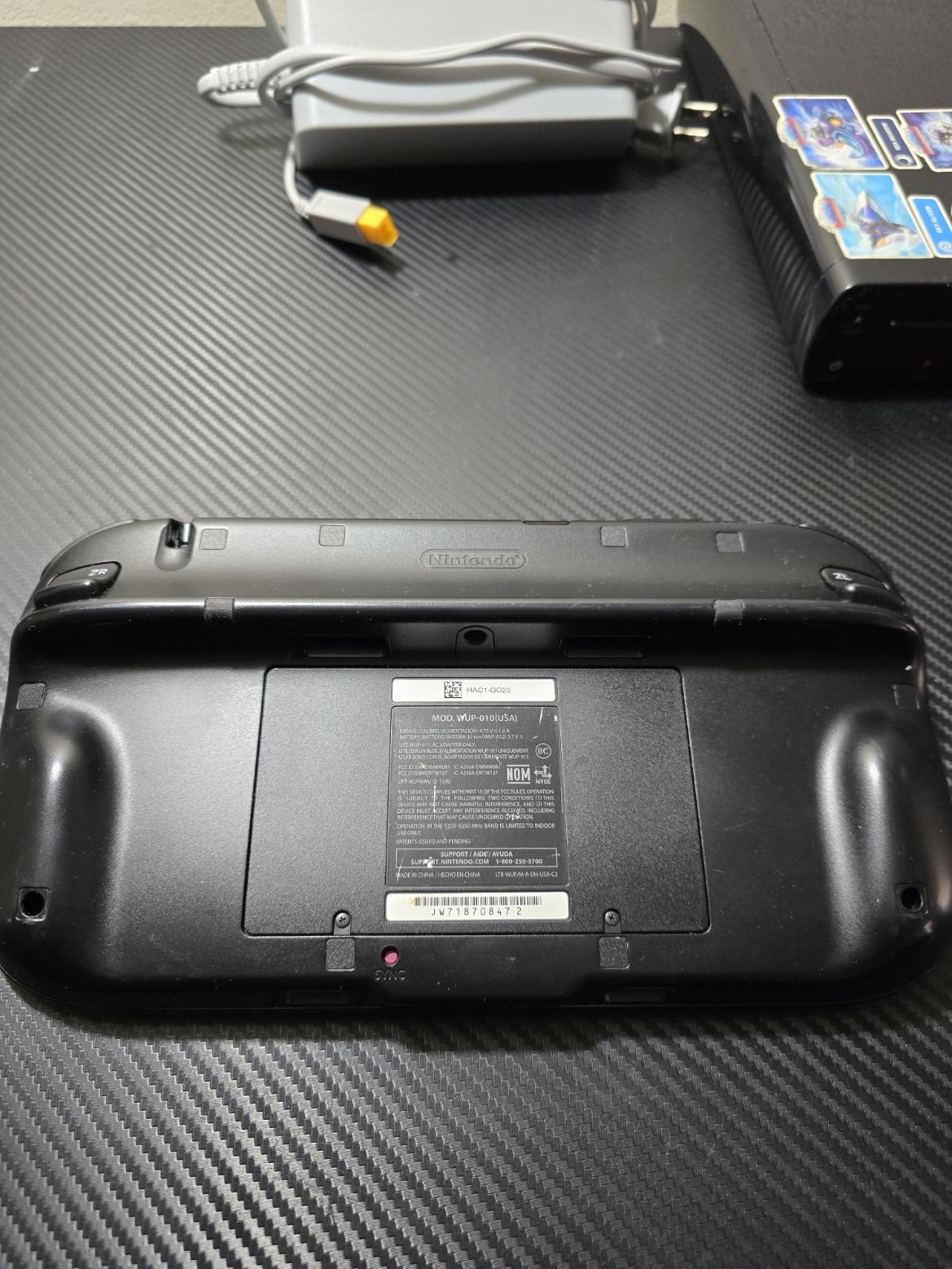 Nintendo Wii U (Black) w/Custom Firmware + Games