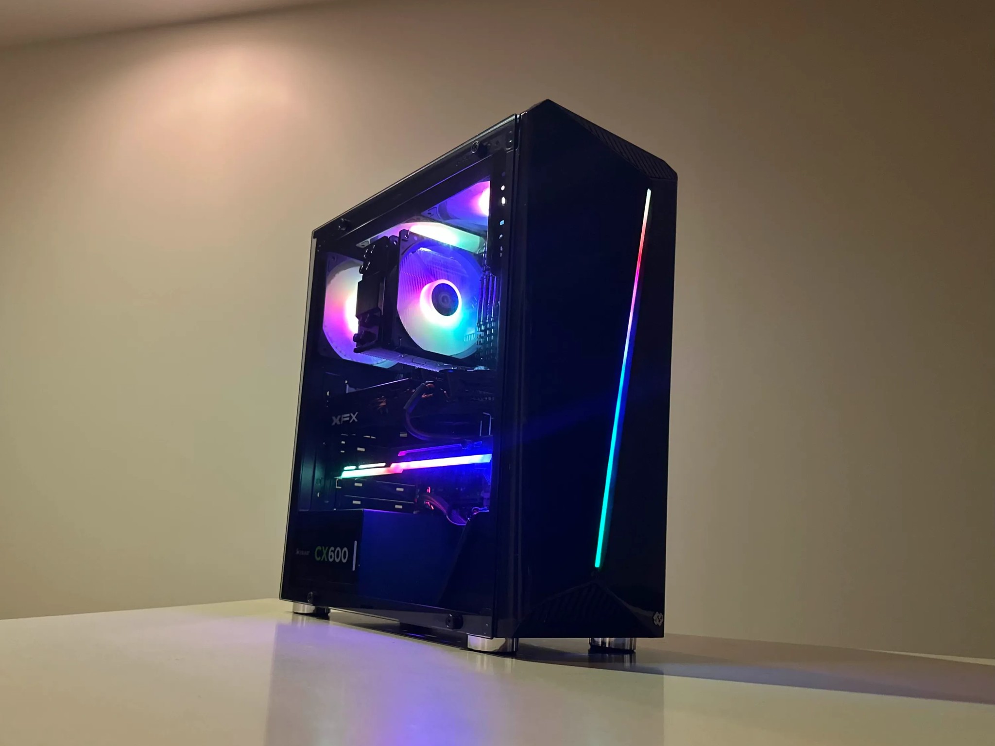 Starter Gaming PC – Intel Core i7-4770K | XFX AMD Radeon RX 580 | 32GB RAM | 1TB SSD | Win10