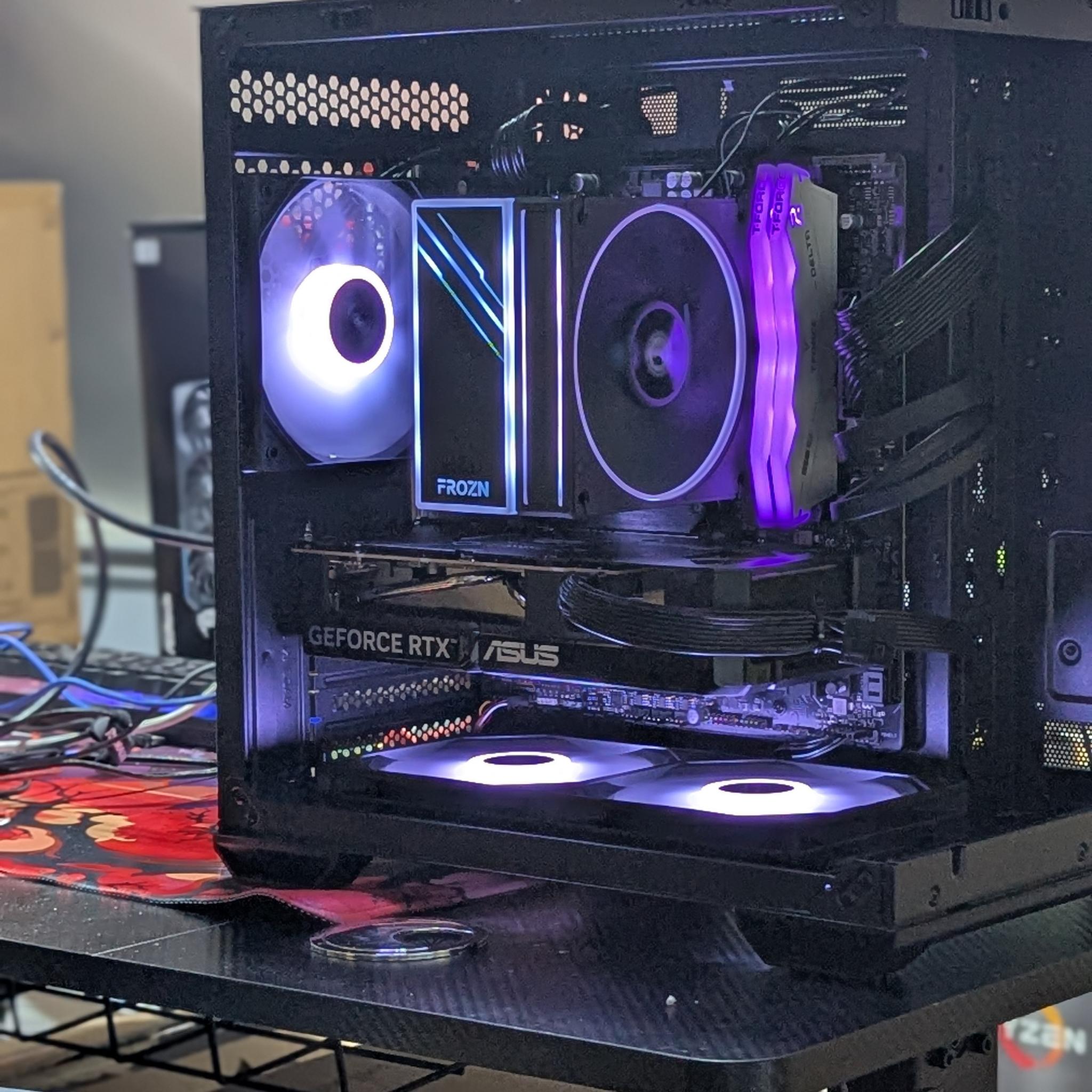 Gaming PC|AMD Ryzen 5 7600| NVIDIA RTX 5060|1 TB NVME SSD M.2|16 GB DDR5 6000|Windows 11 Home Active