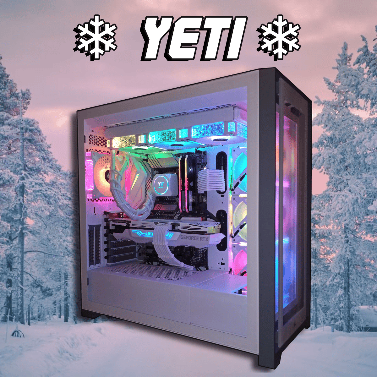 YETI❄️| 10700K & RTX 3080 High-End Gaming/Streaming PC