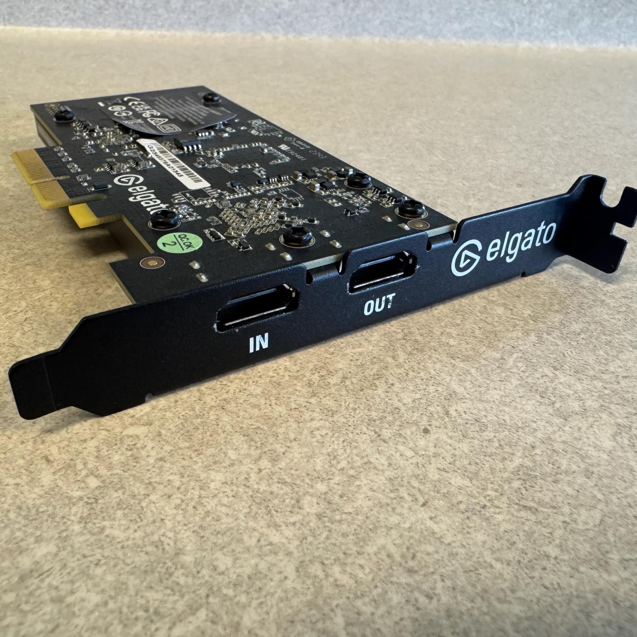 Elgato 4k Pro 8K60 passthrough (4k60 capture) HDMI 2.1 PCIe Capture Card
