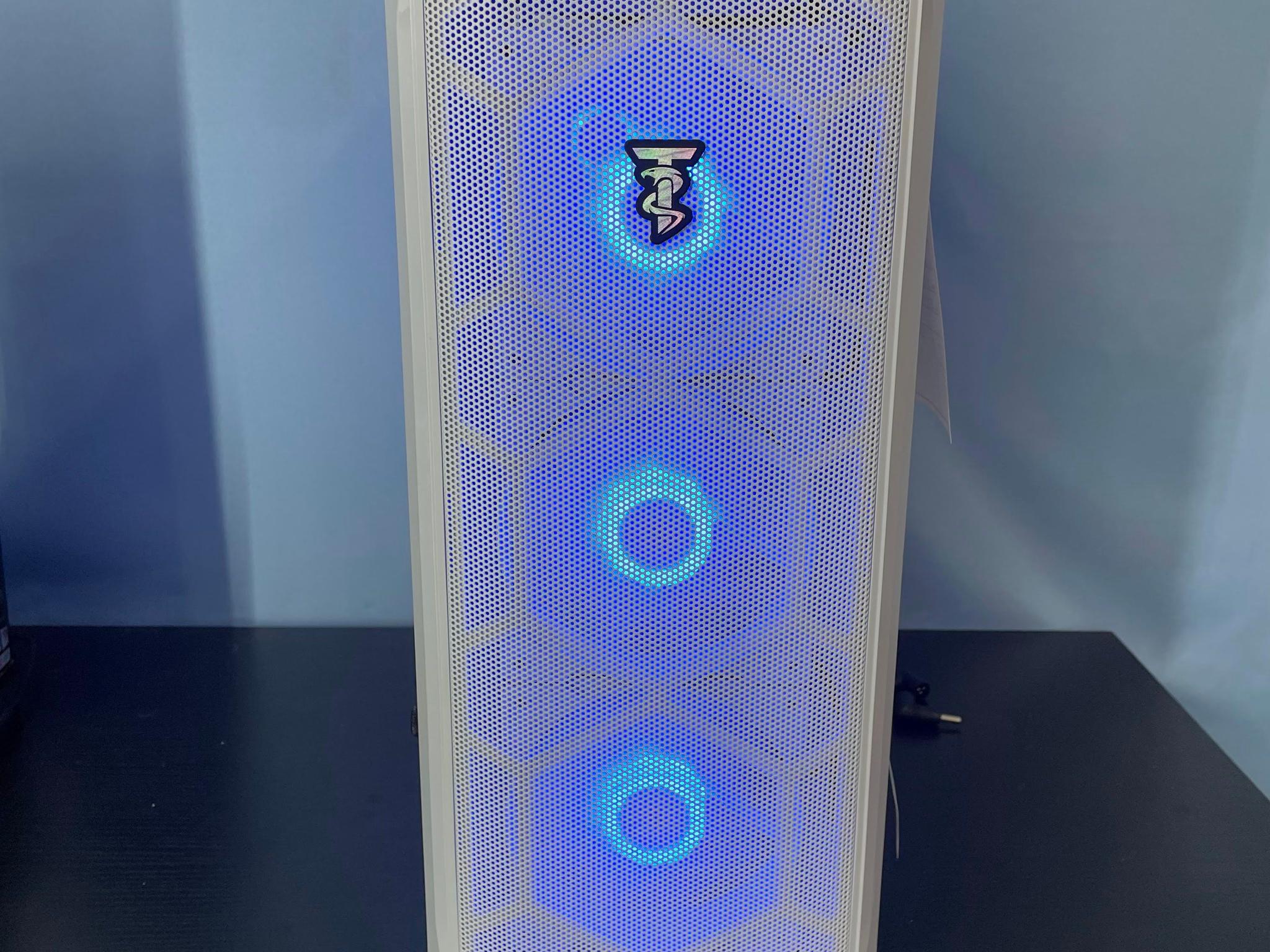 Intel i7 White Gaming PC | GTX1660Ti / 16GB / 1TB  SSD, Win 11 Pro + Wi-Fi