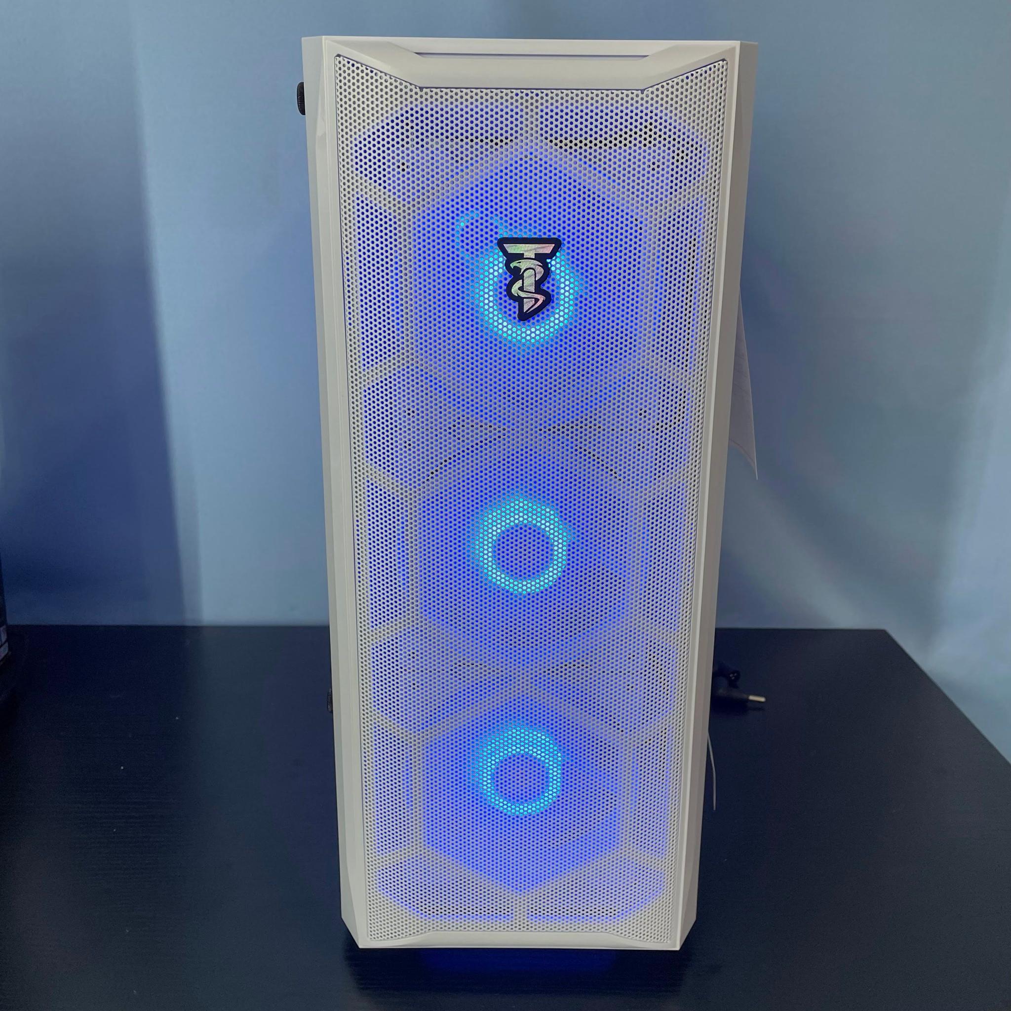 Intel i7 White Gaming PC | GTX1660Ti / 16GB / 1TB  SSD, Win 11 Pro + Wi-Fi