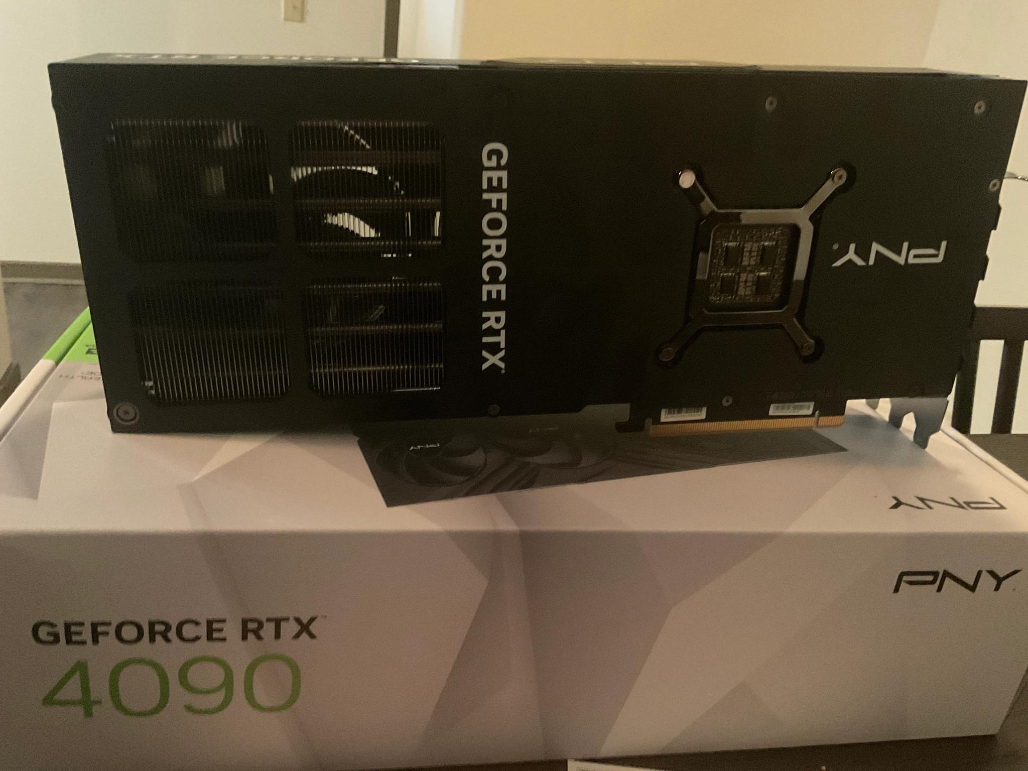 On Sale! New Open Box PNY Triple Fan 4090