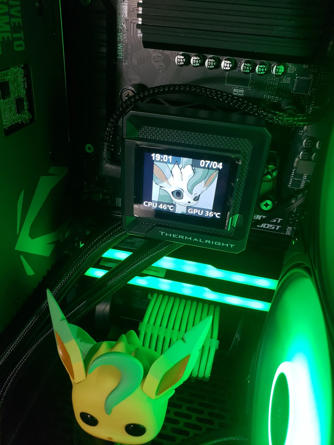 ゲーミングPC　RTX2070　Ryzen5 3600　SSD 500　メモリ16 Leafeon Themed 1080/1440p Gaming PC | AMD Ryzen 5 3600 | RTX 2070