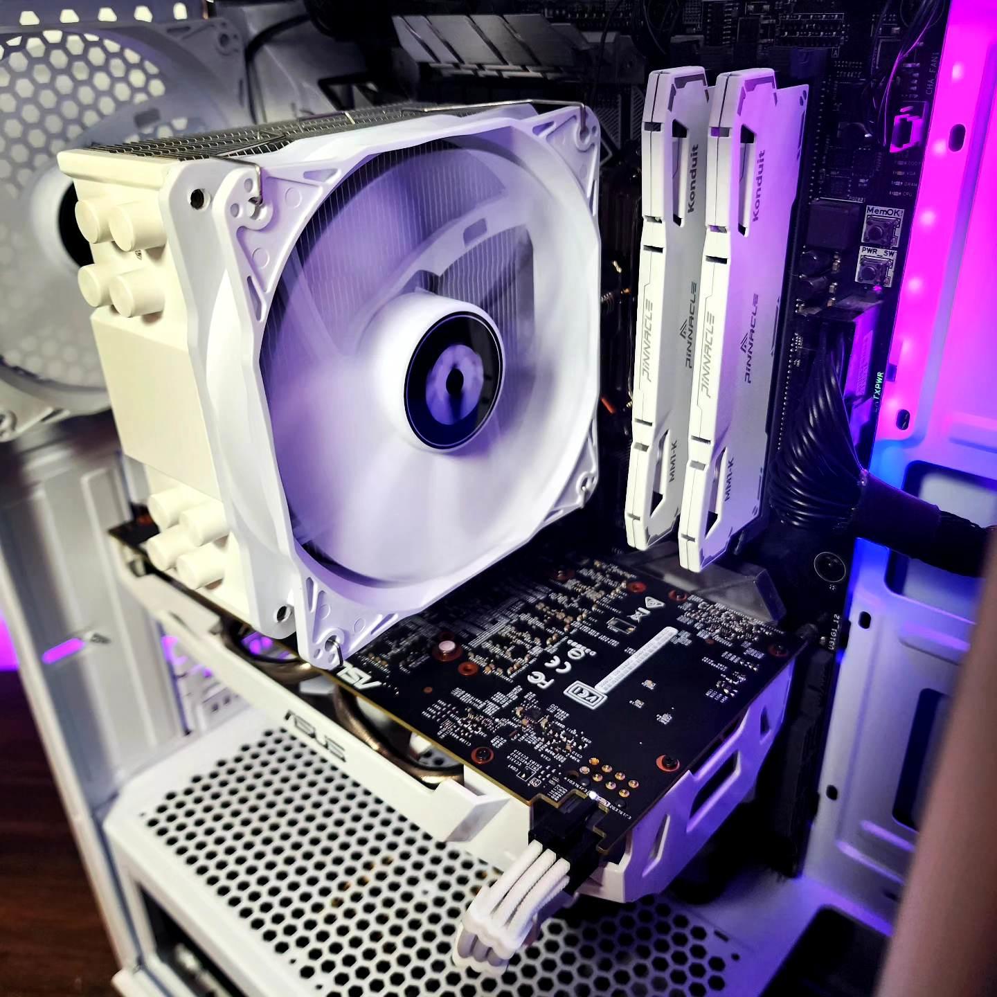🤍💜🤍 ASUS GTX 1060 6G // Intel Core i7 8700K // Pinnacle 16GB 3600MHz // WD Blue 1TB NVMe