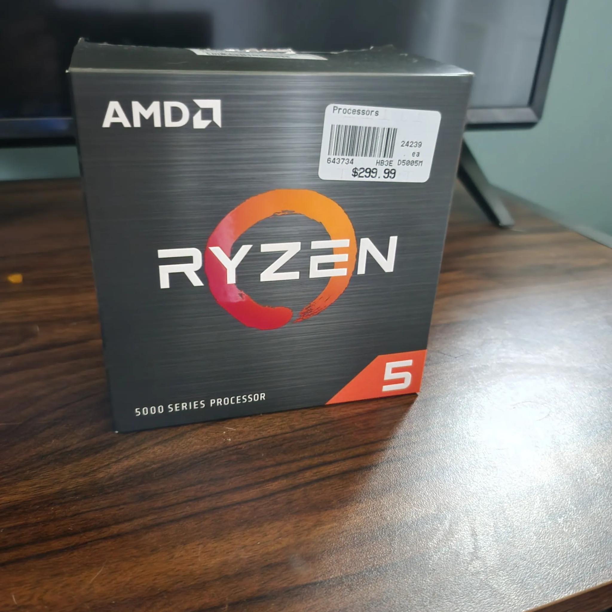 Like New AMD Ryzen 5 5600x With Stock Cooler