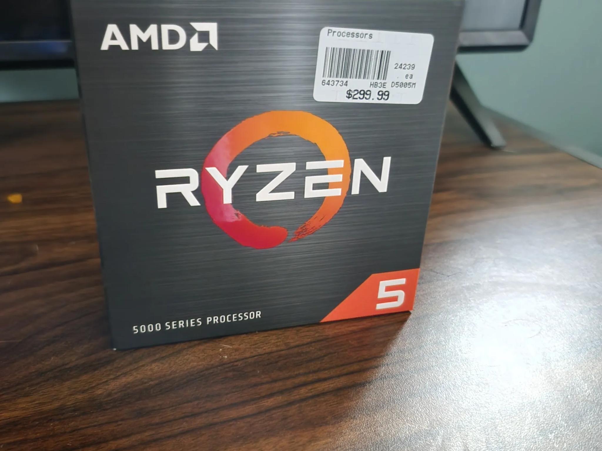 Like New AMD Ryzen 5 5600x With Stock Cooler