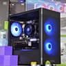⚫🟣| GTX 1050 Ti 4GB | Ryzen 3 3200G | 16GB DDR4 RAM | 512GB NVME SSD | Royal Night |