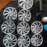 8 Corsair QL 120mm RGB fans and (1) Corsair QL 140mm RGB fan With (2) RGB hub & (1) Commander core