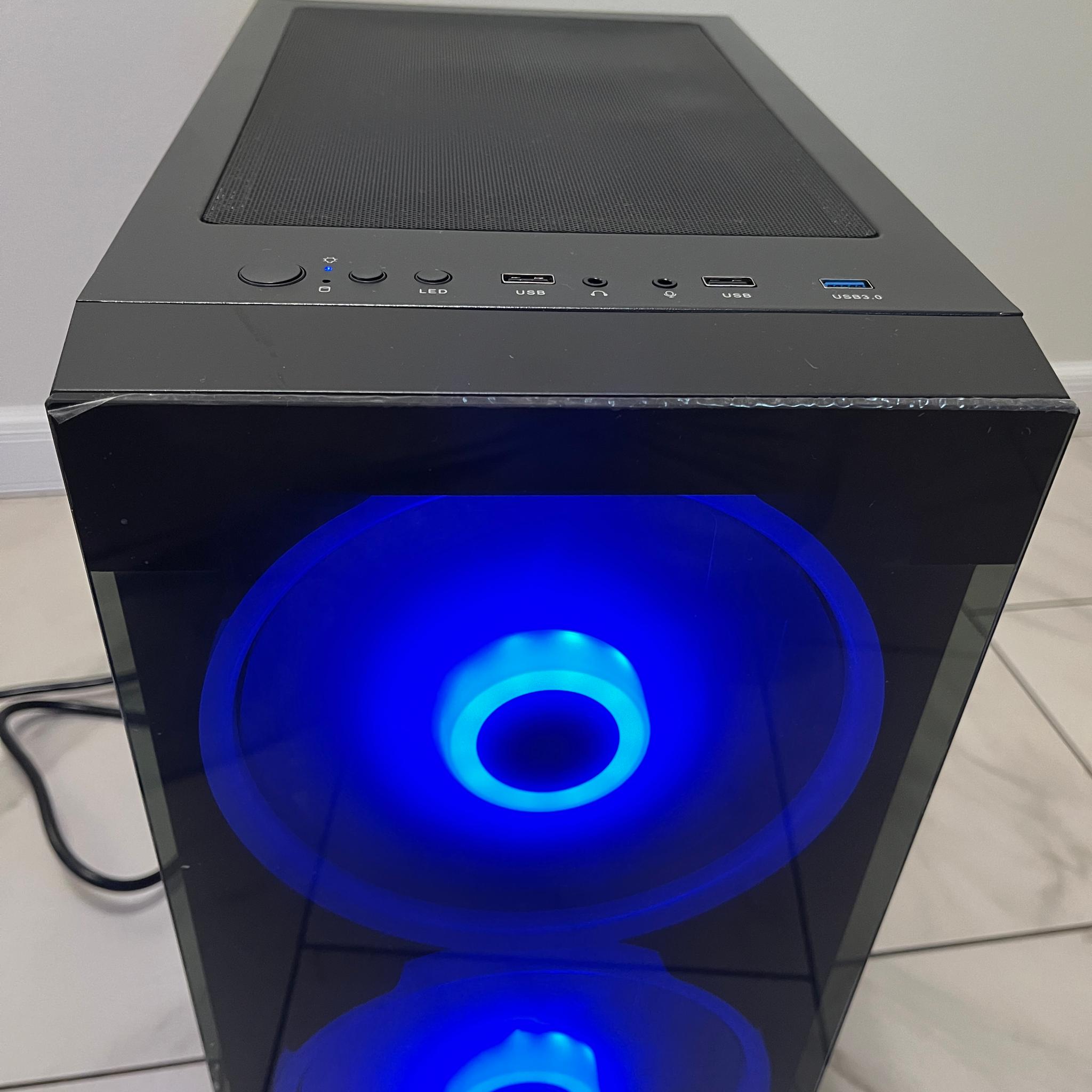 NVIDIA RTX 2060, Intel Core i3-10100, 16GB RAM, 4.2TB Storage, Gaming PC w/ Wi-Fi & BT