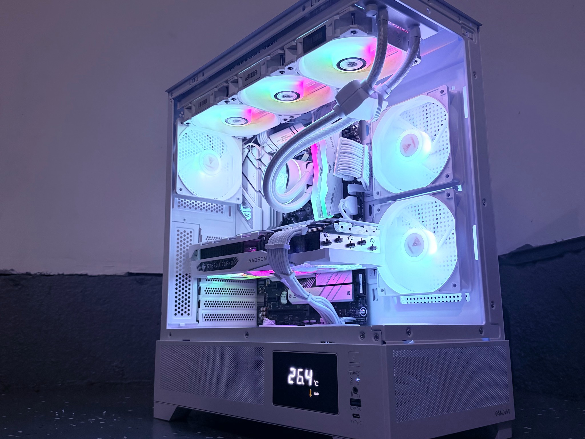 ⚪️"Celestial Pearl"⚪️| 1440p Gaming | Ryzen 7 7700X | RX 7800XT 16GB | 32B DDR5 | 1TB NVMe Storage