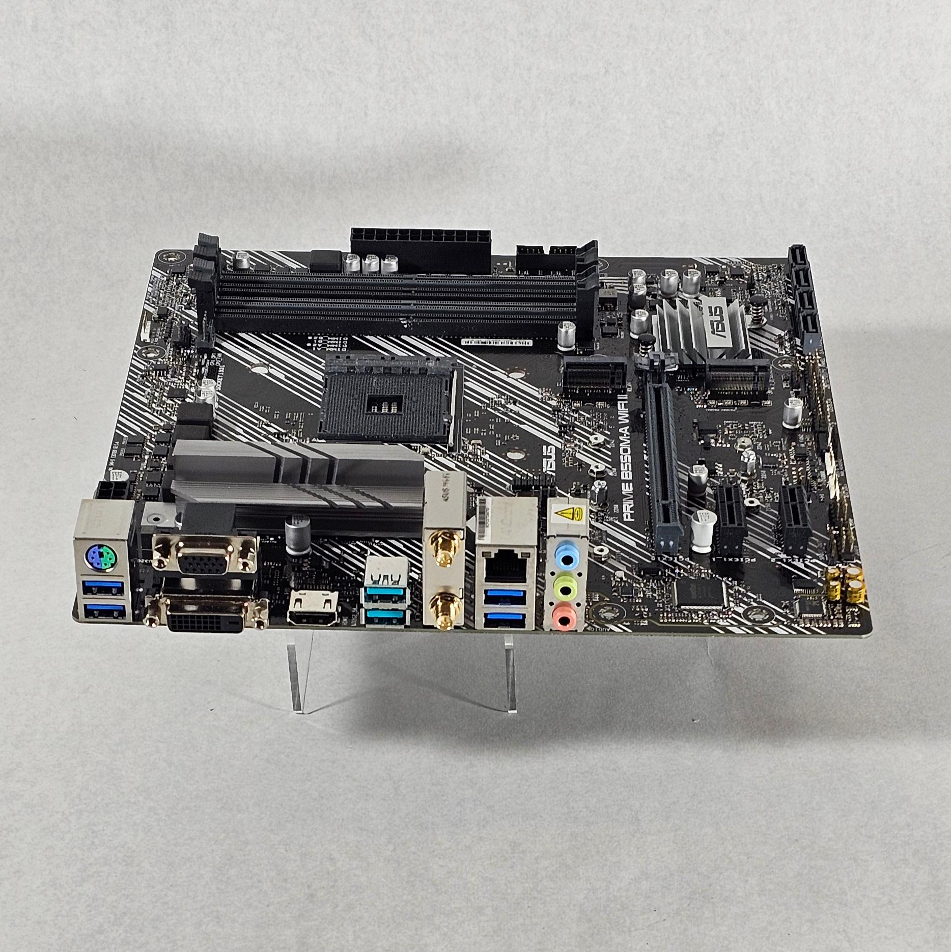 ASUS PRIME B550M-A WIFI II AMD AM4 DDR4 mATX Motherboard