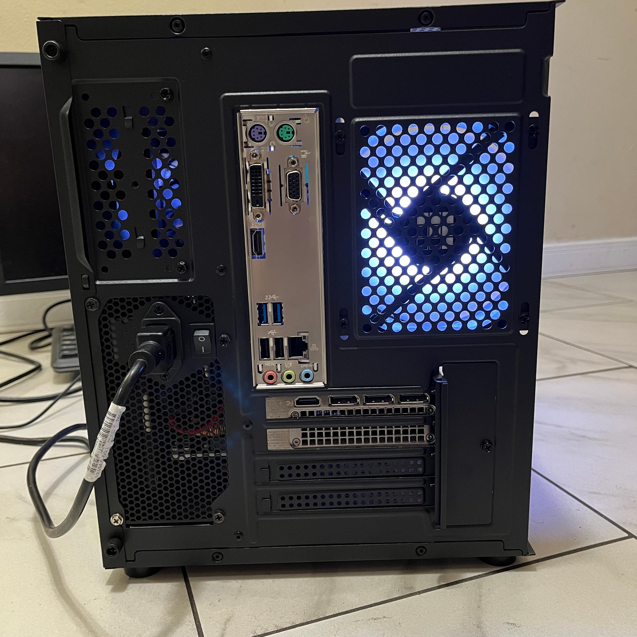 🟠🔥NVIDIA RTX 3060 Ti, Intel i5-10400, 16GB RAM, 1TB SSD, High Performance RGB Gaming PC w/ Remote