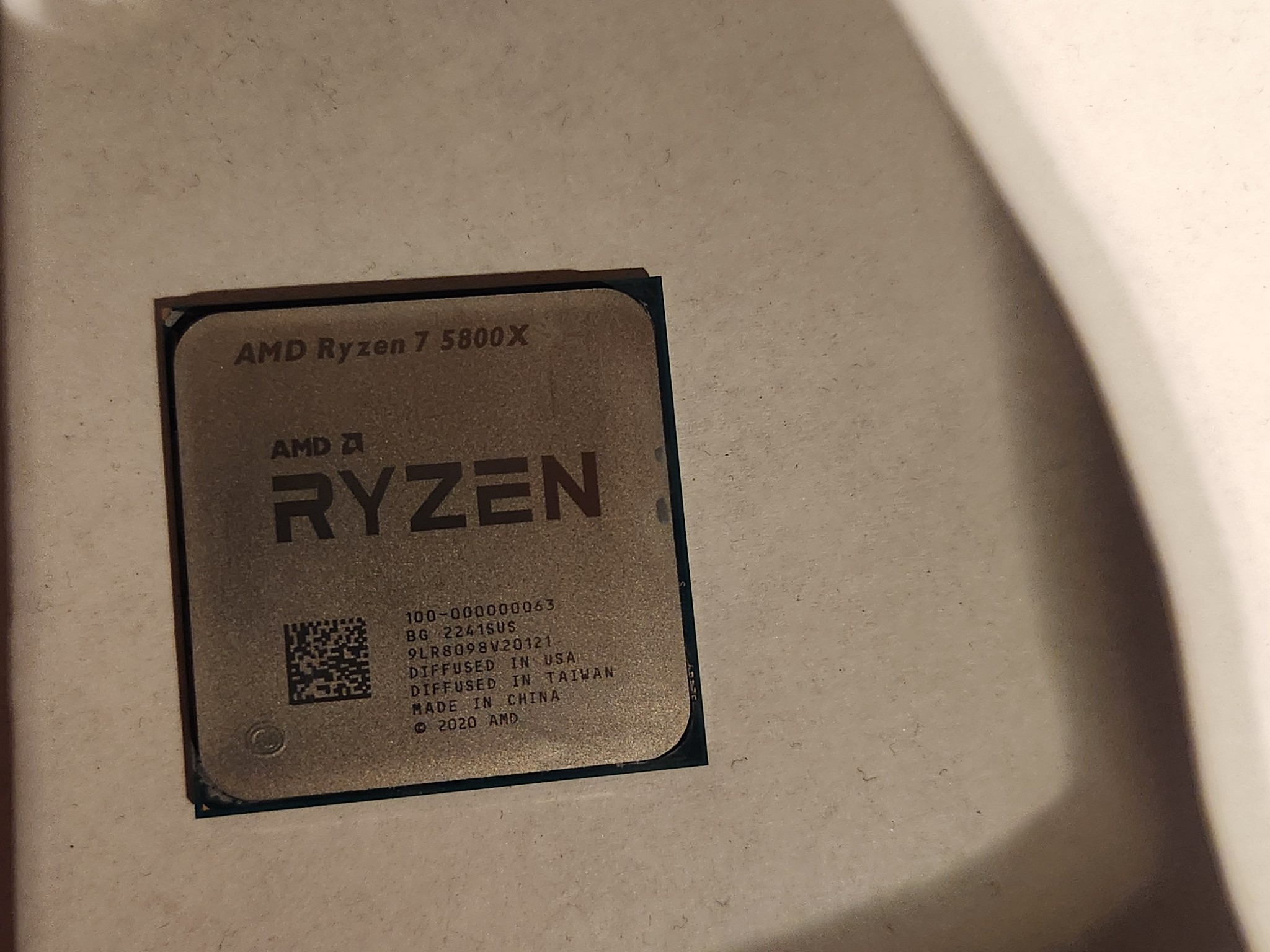 AMD Ryzen 7 5800X